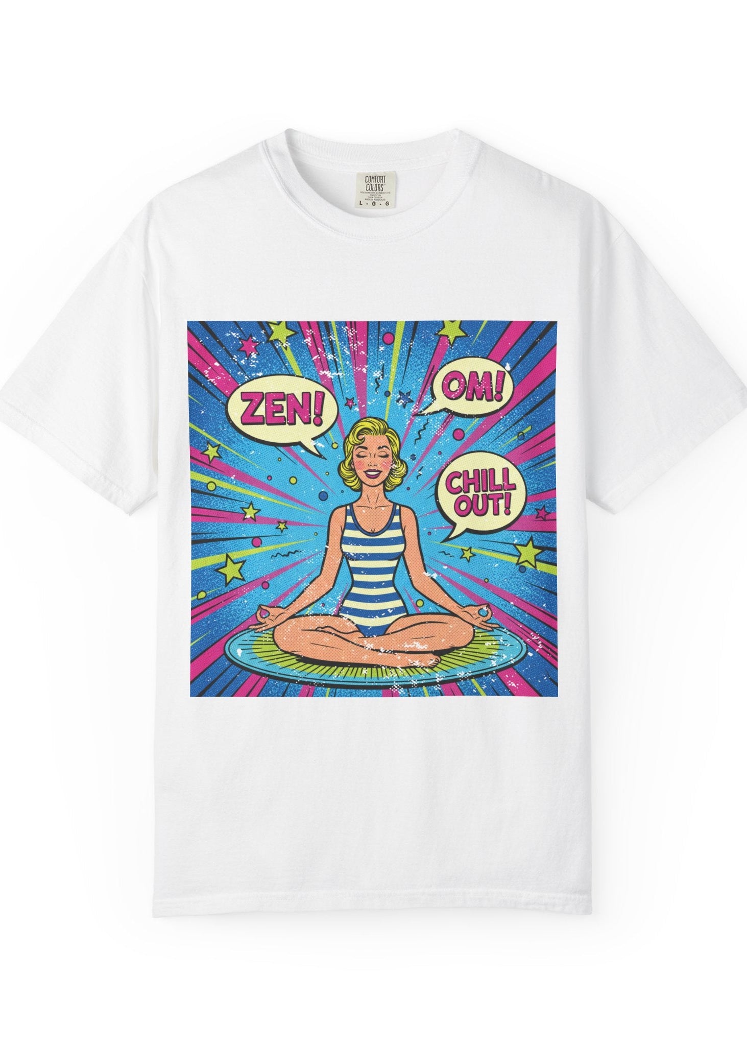 Vintage Zen Pop Art T-Shirt