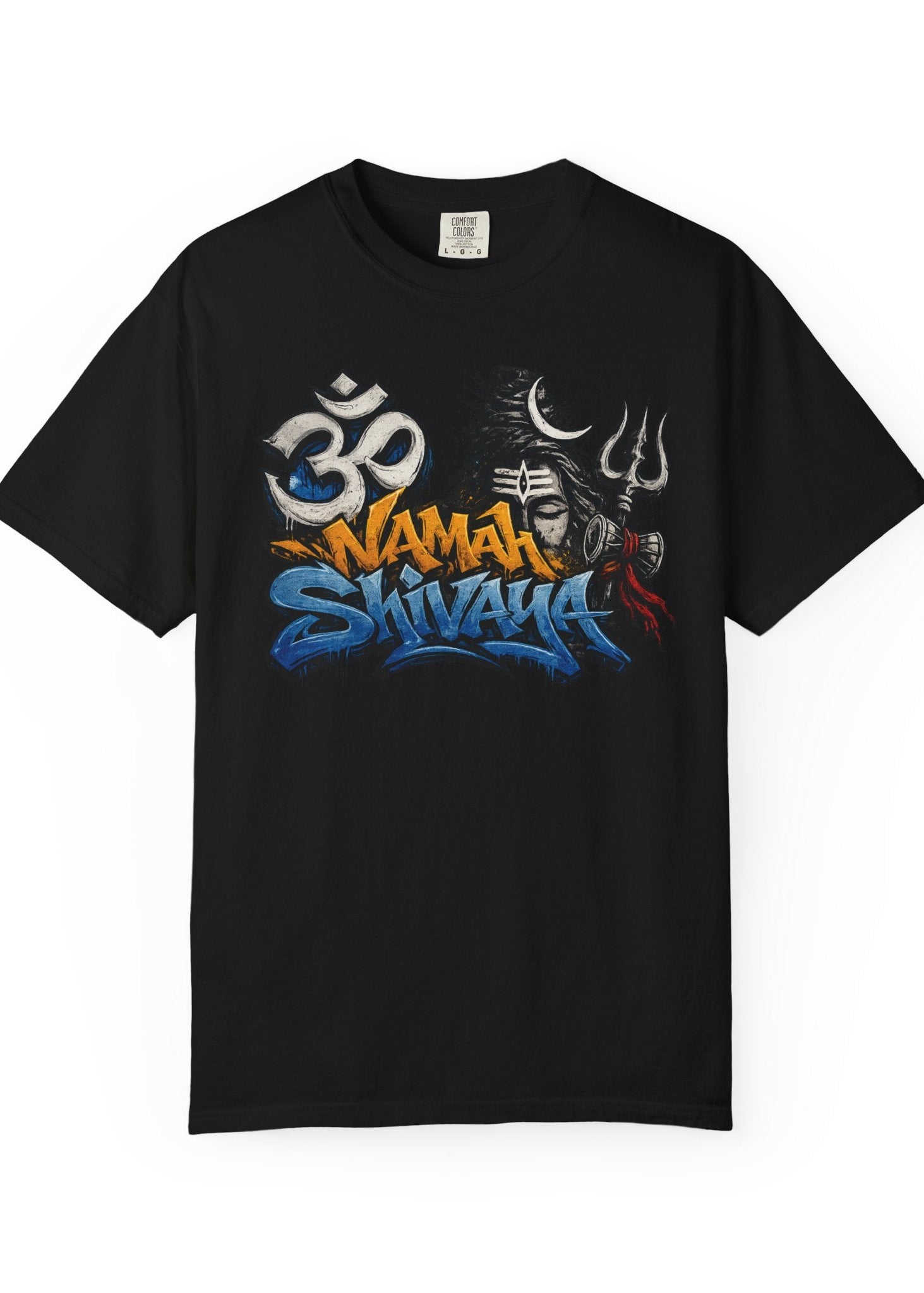 Om Namah Shivaya Graffiti Tee