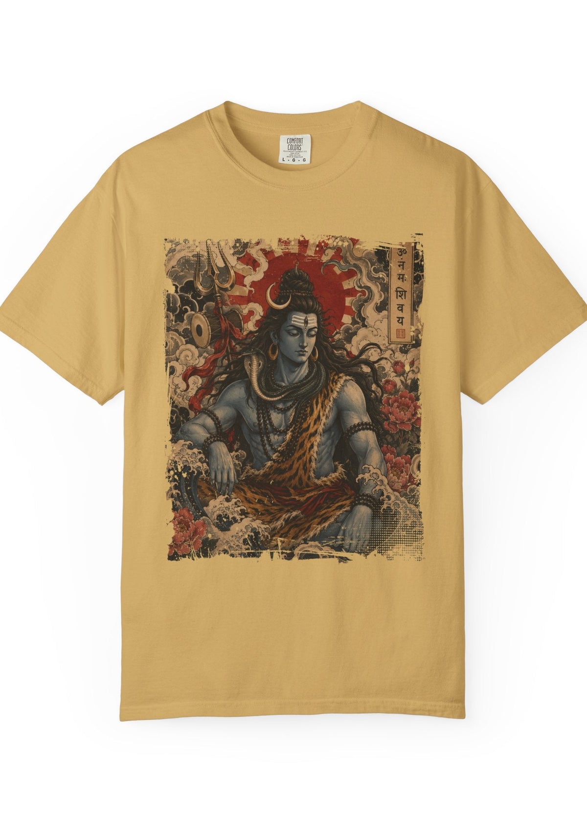 Lord Shiva Japanese Tattoo T-Shirt