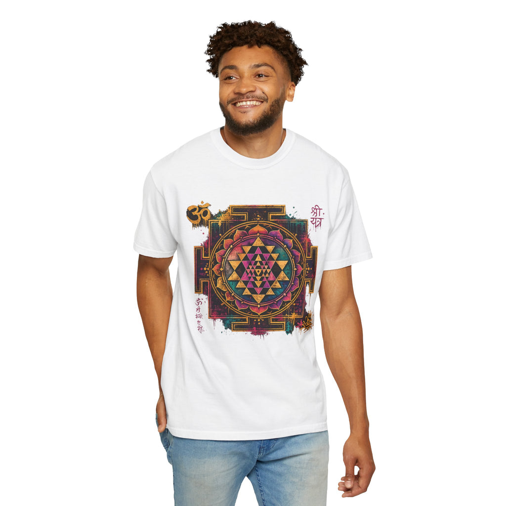 Sri Yantra Garment-Dyed T-shirt