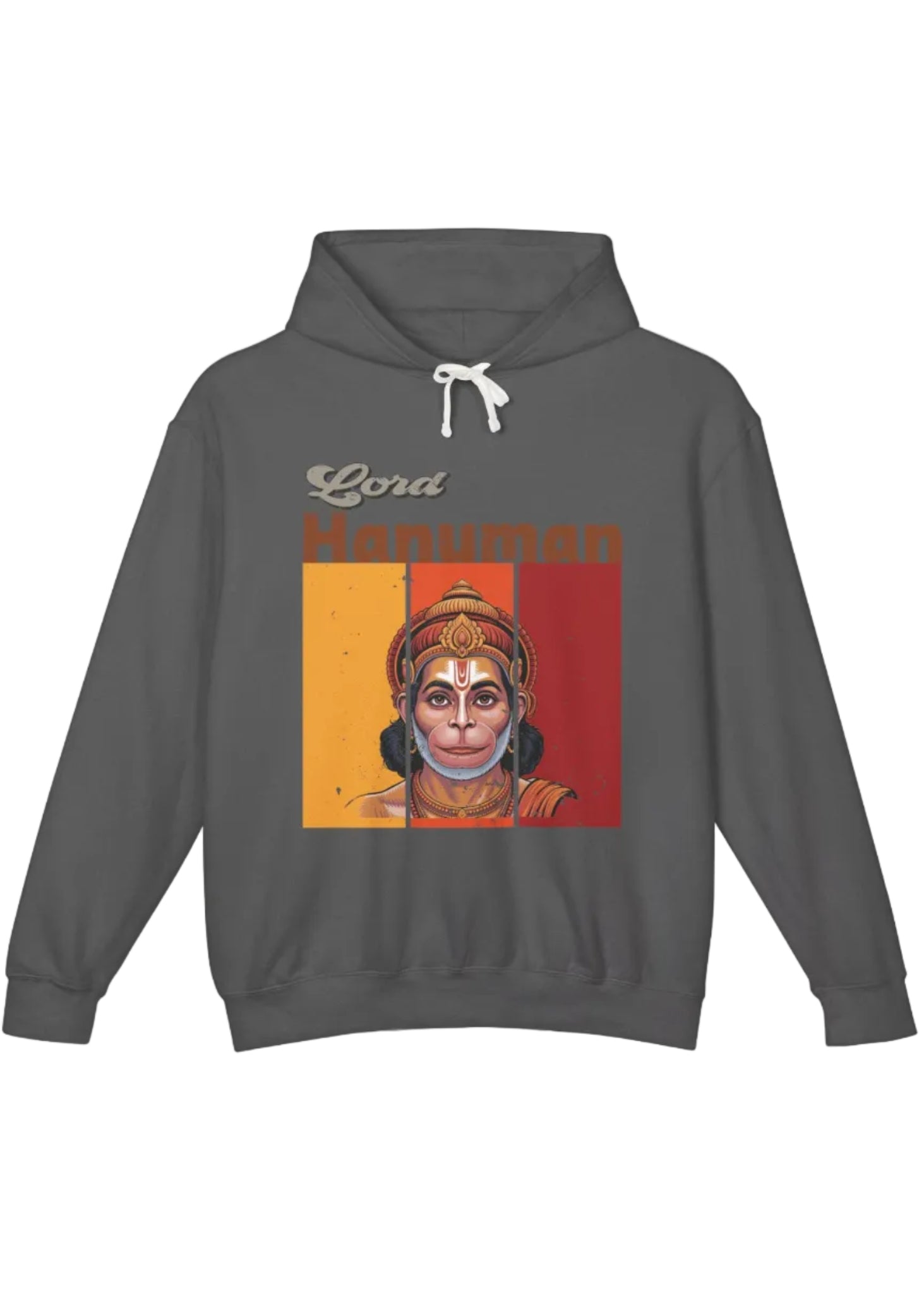 Vintage Hanuman Devotion Hoodie