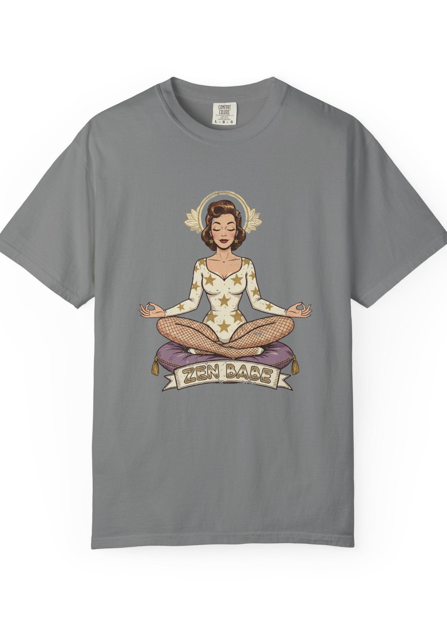 Zen Babe Retro Classic Yoga Tee