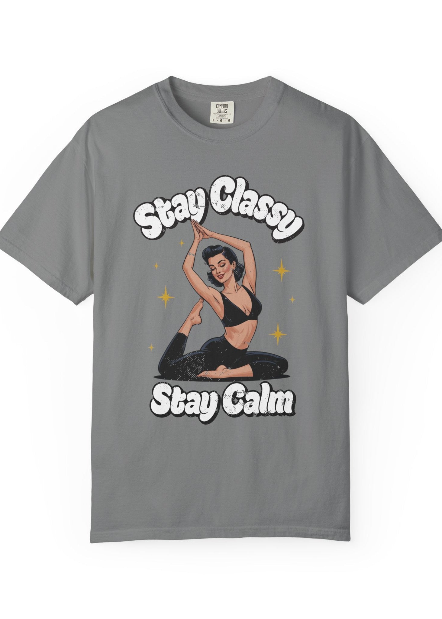 Retro Pinup Yoga T-Shirt