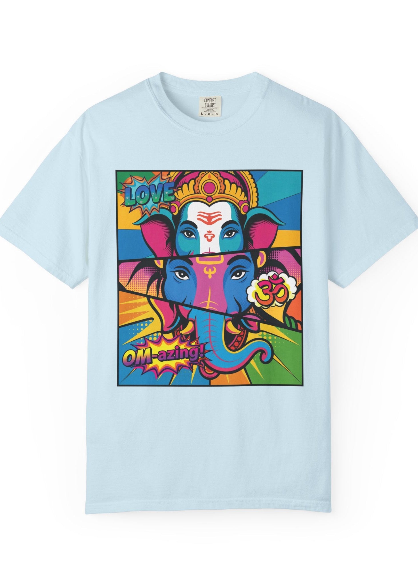 Pop Art Lord Ganesha “OM-azing” T-Shirt