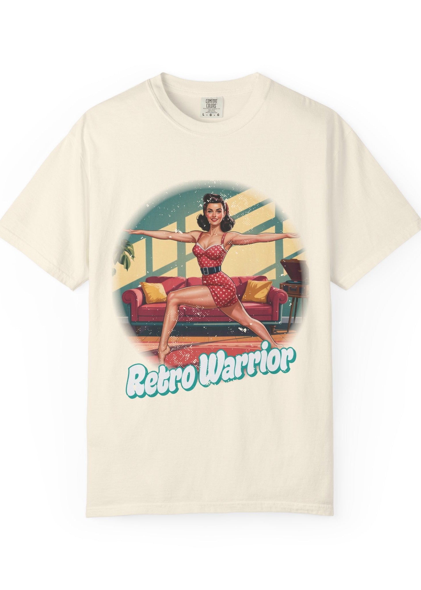 Retro Warrior Yoga T-Shirt