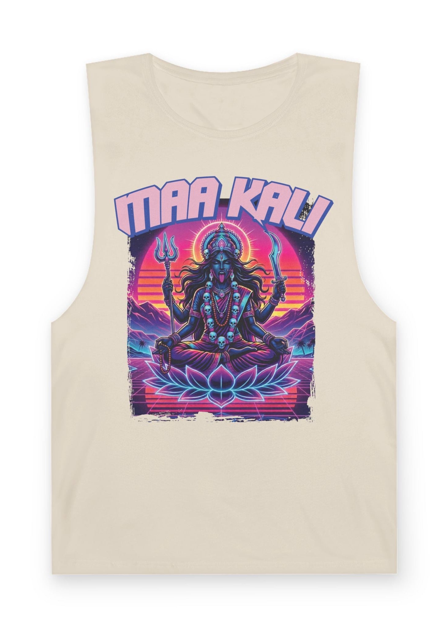 Maa Kali Synthwave Tank Top