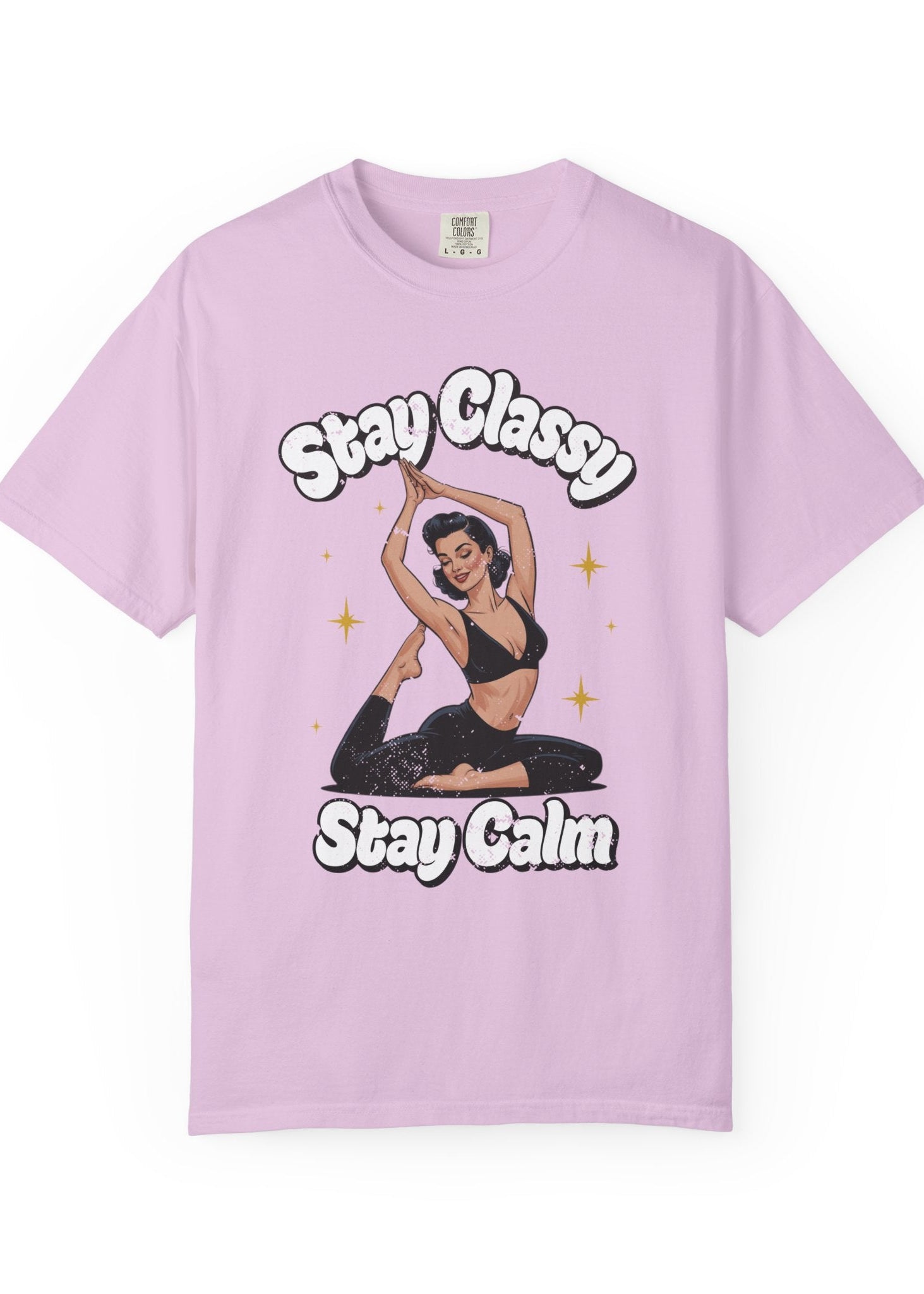 Retro Pinup Yoga T-Shirt