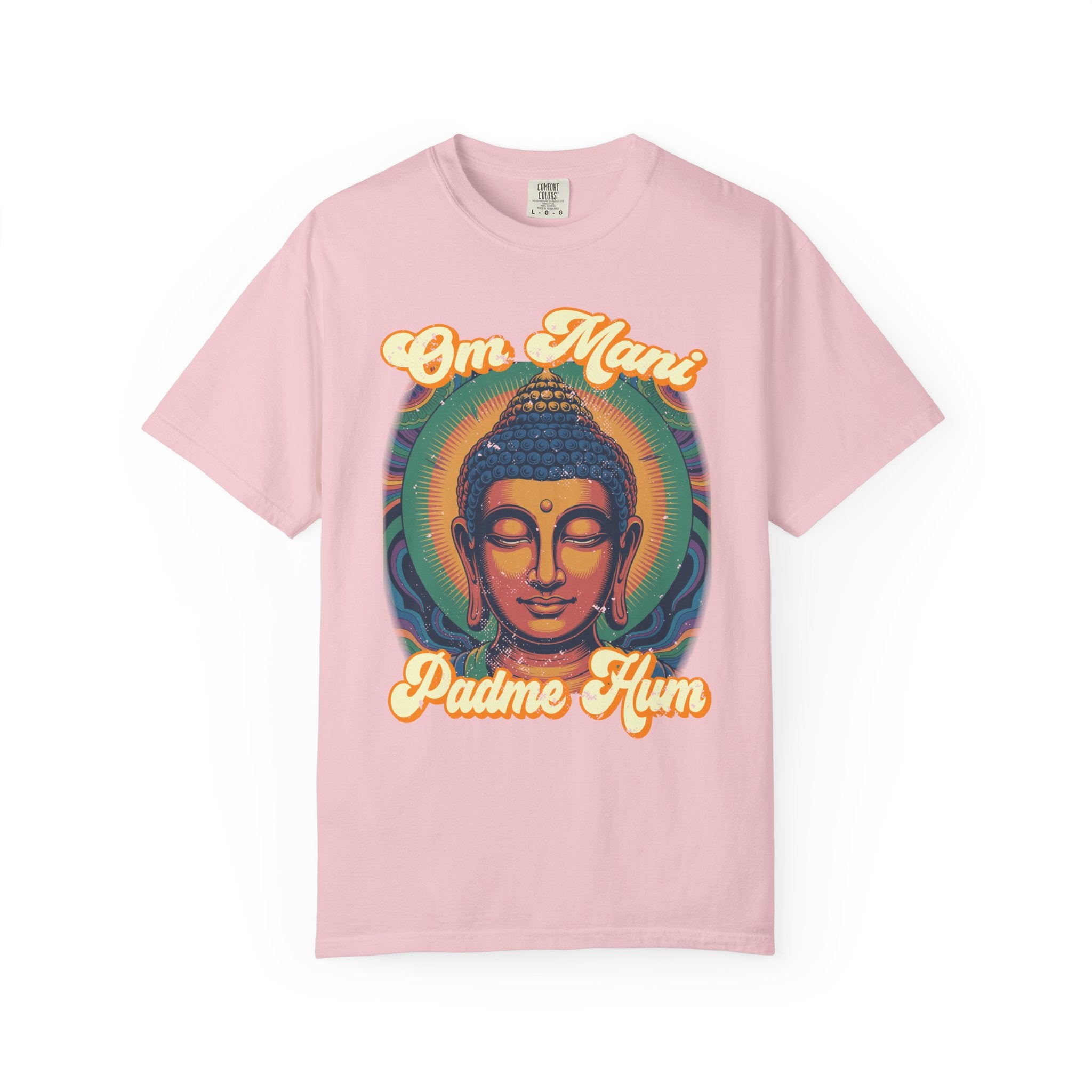Om Mani Padme Hum T-Shirt – Tibetan Buddhist Mantra Meditation Tee