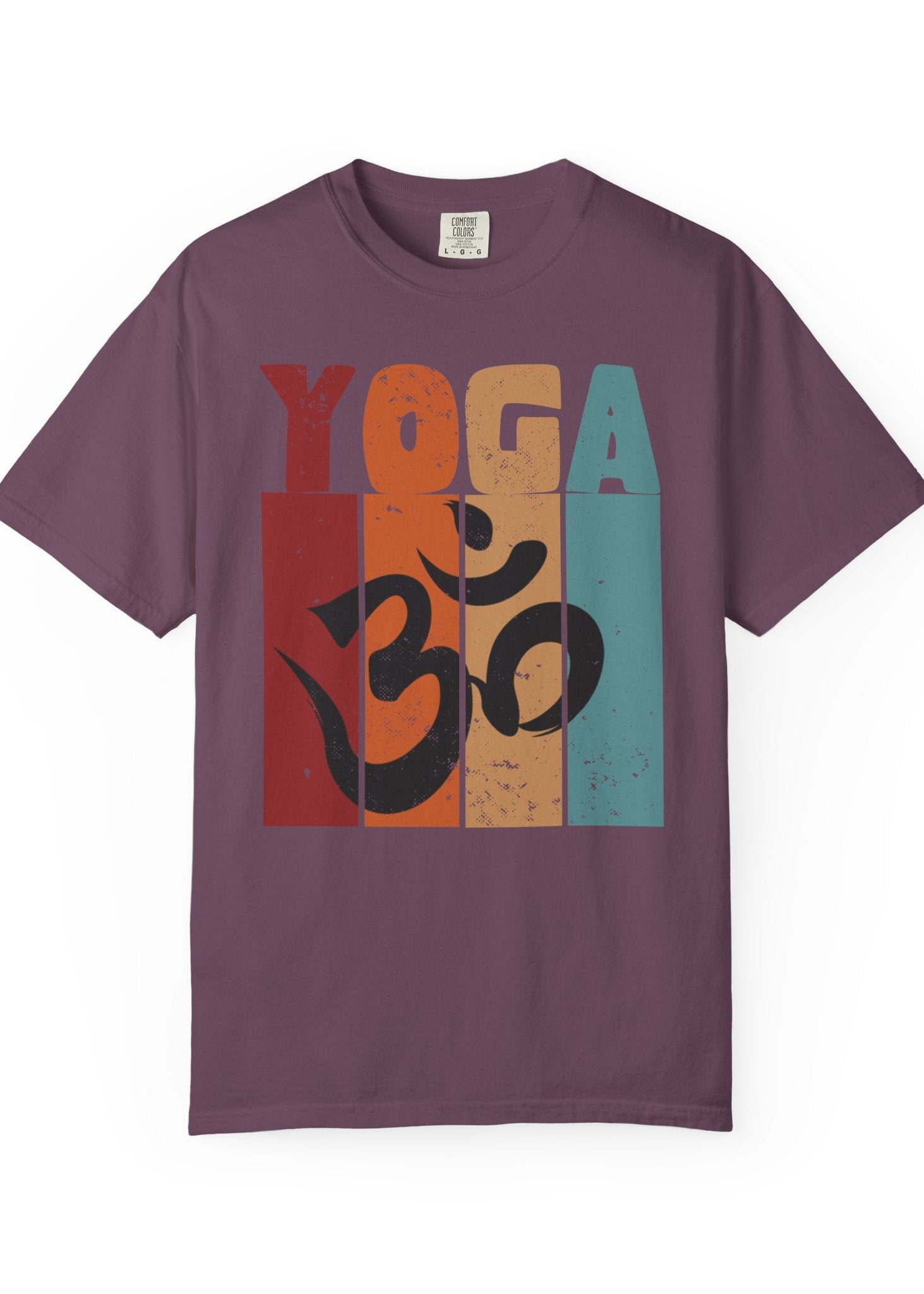 Retro Yoga Om T-Shirt