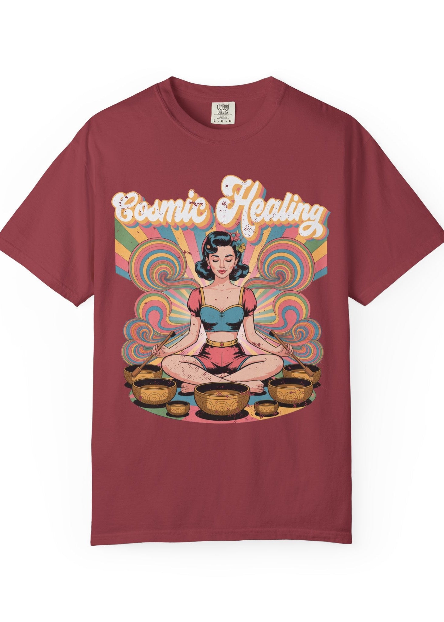 Cosmic Healing Sound Bowl Tee