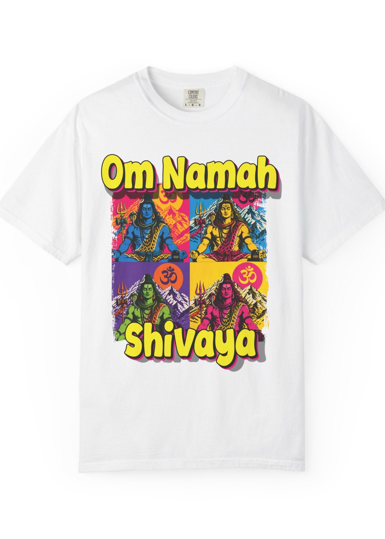 Om Namah Shivaya Pop Art Tee