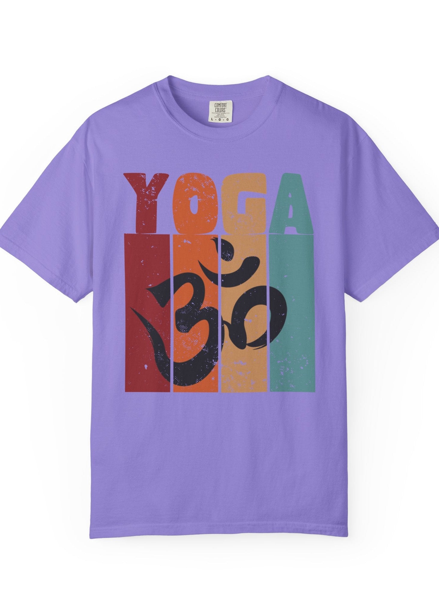 Retro Yoga Om T-Shirt