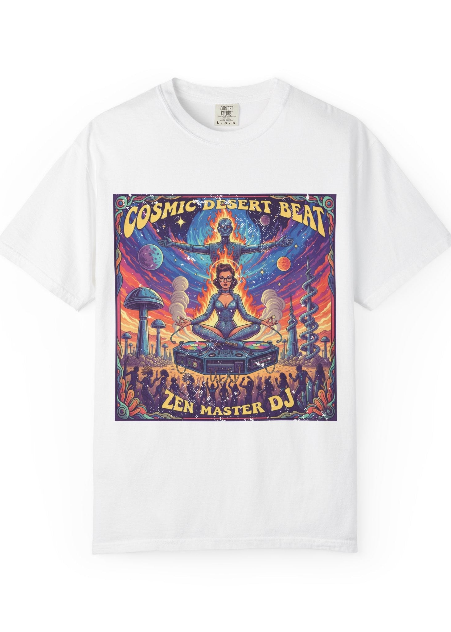 Pinup DJ Desert Rave T-Shirt