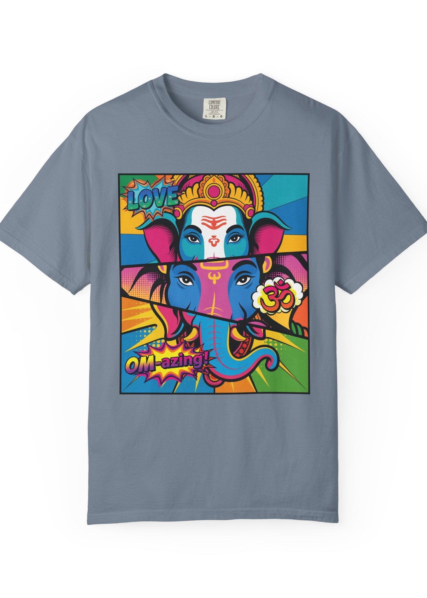 Pop Art Lord Ganesha “OM-azing” T-Shirt