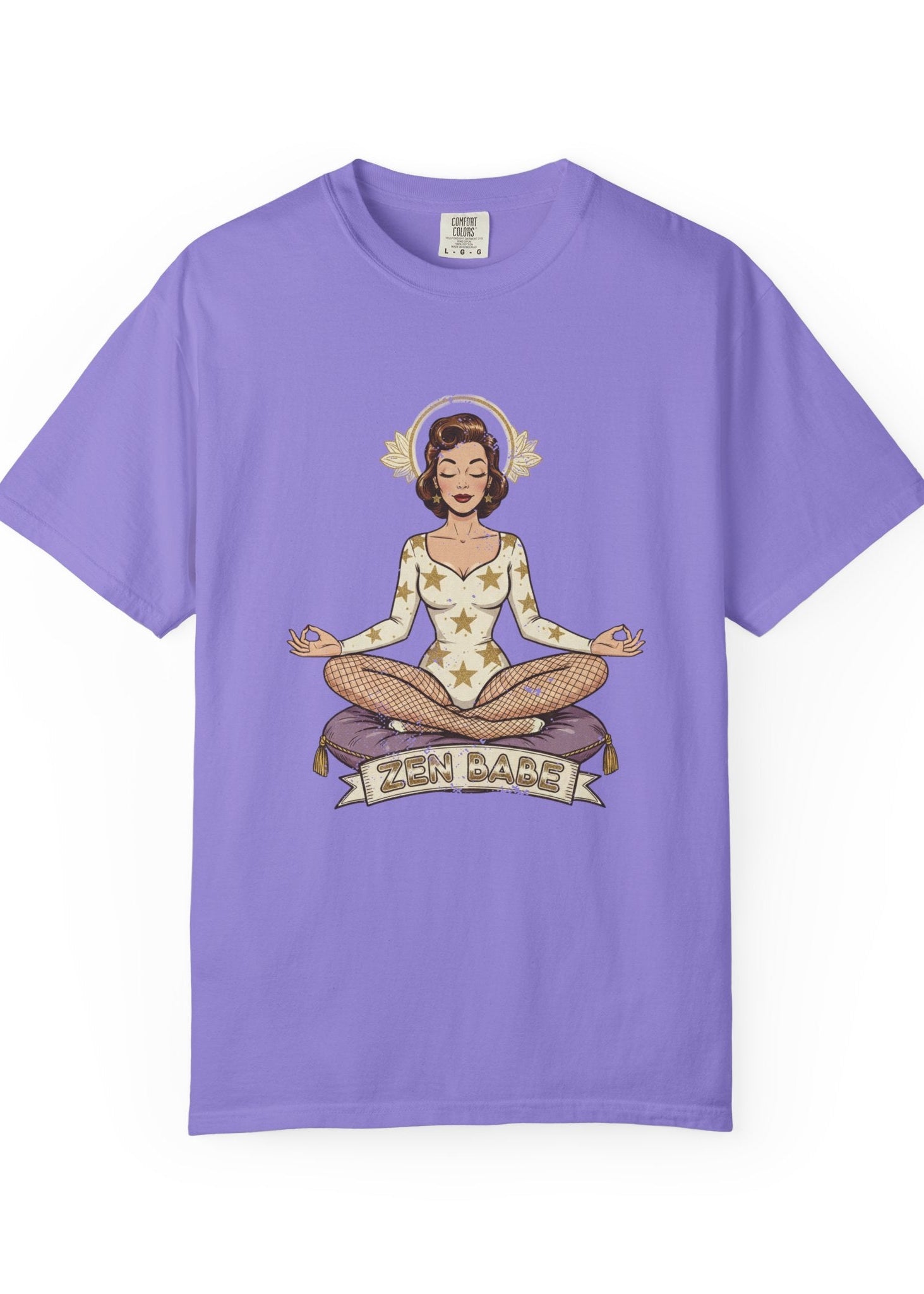 Zen Babe Retro Classic Yoga Tee