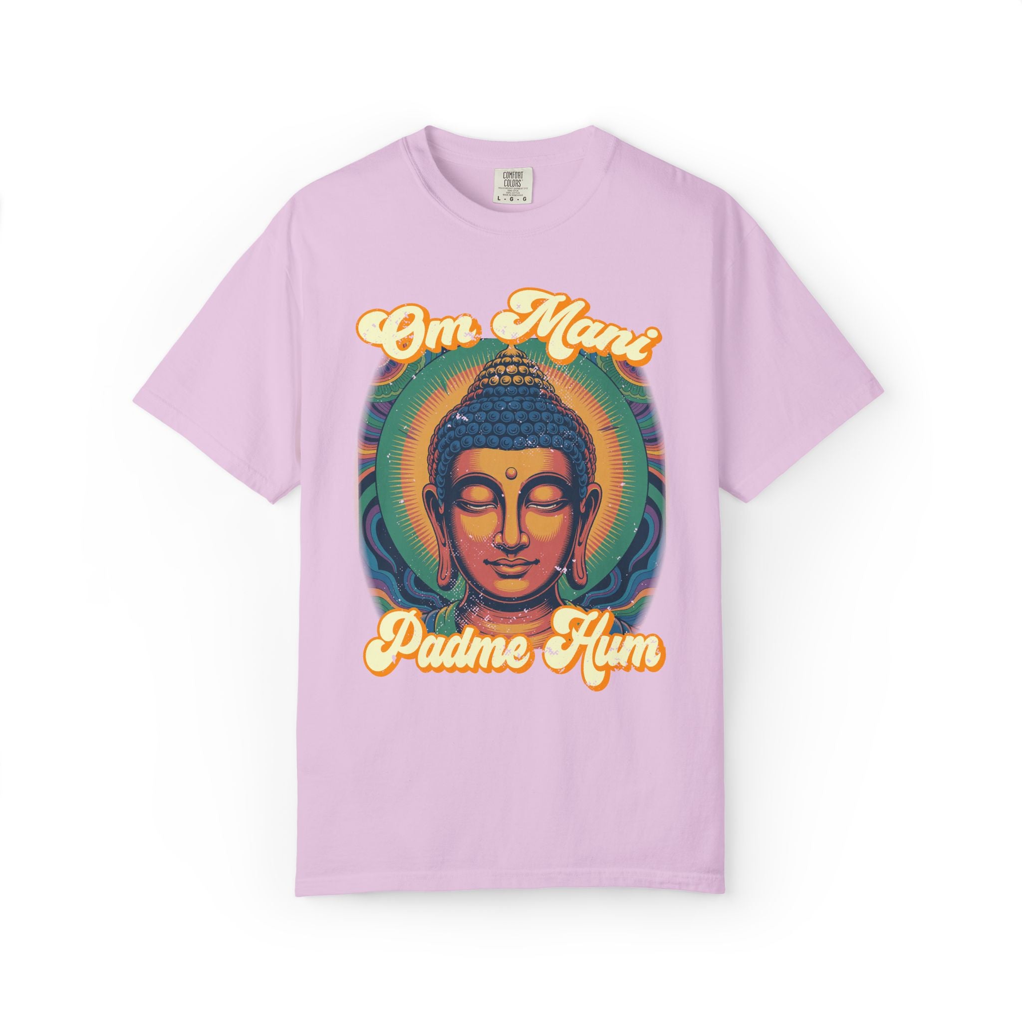 Om Mani Padme Hum T-Shirt – Tibetan Buddhist Mantra Meditation Tee