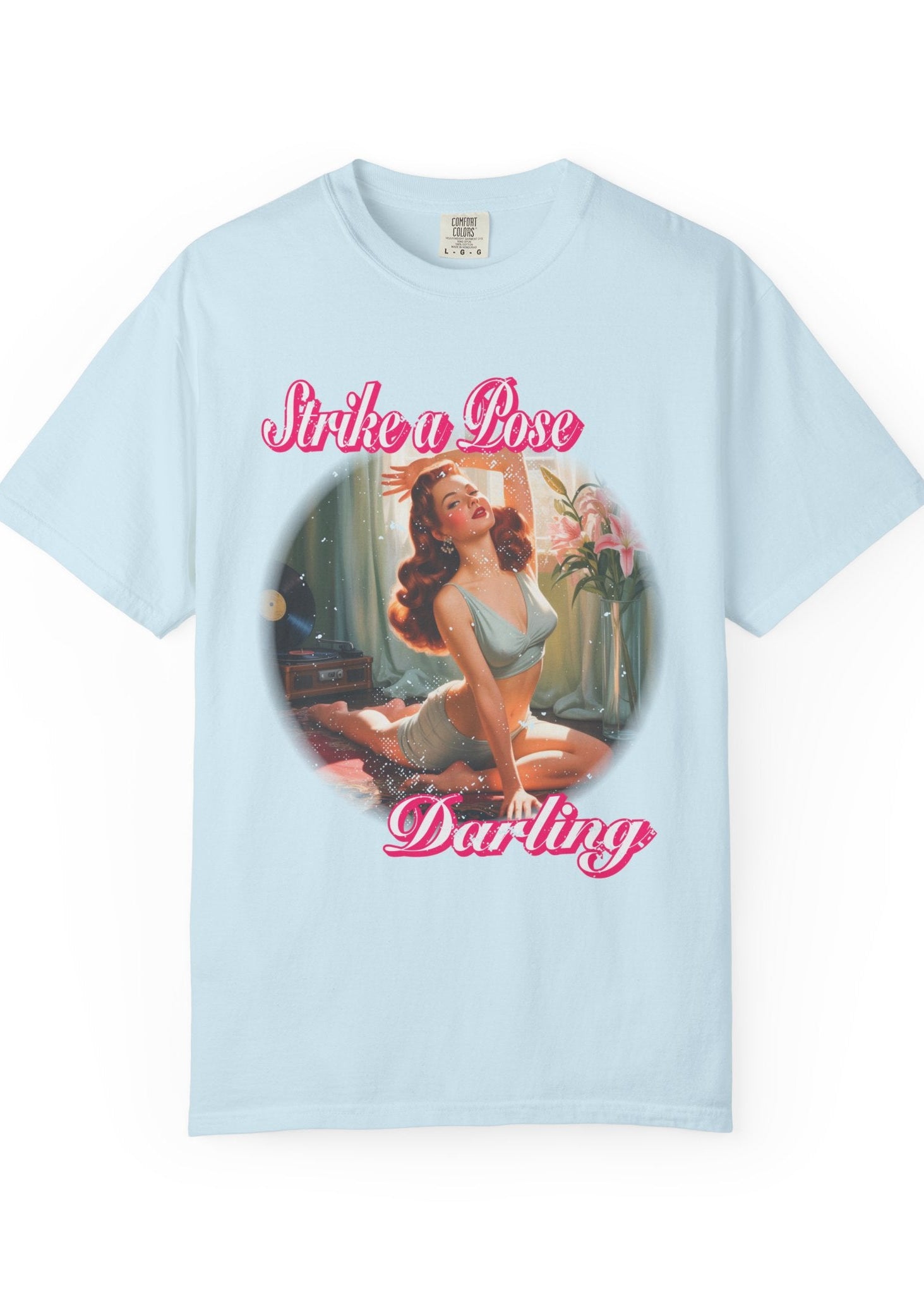 Vintage Pin-Up Graphic Tee