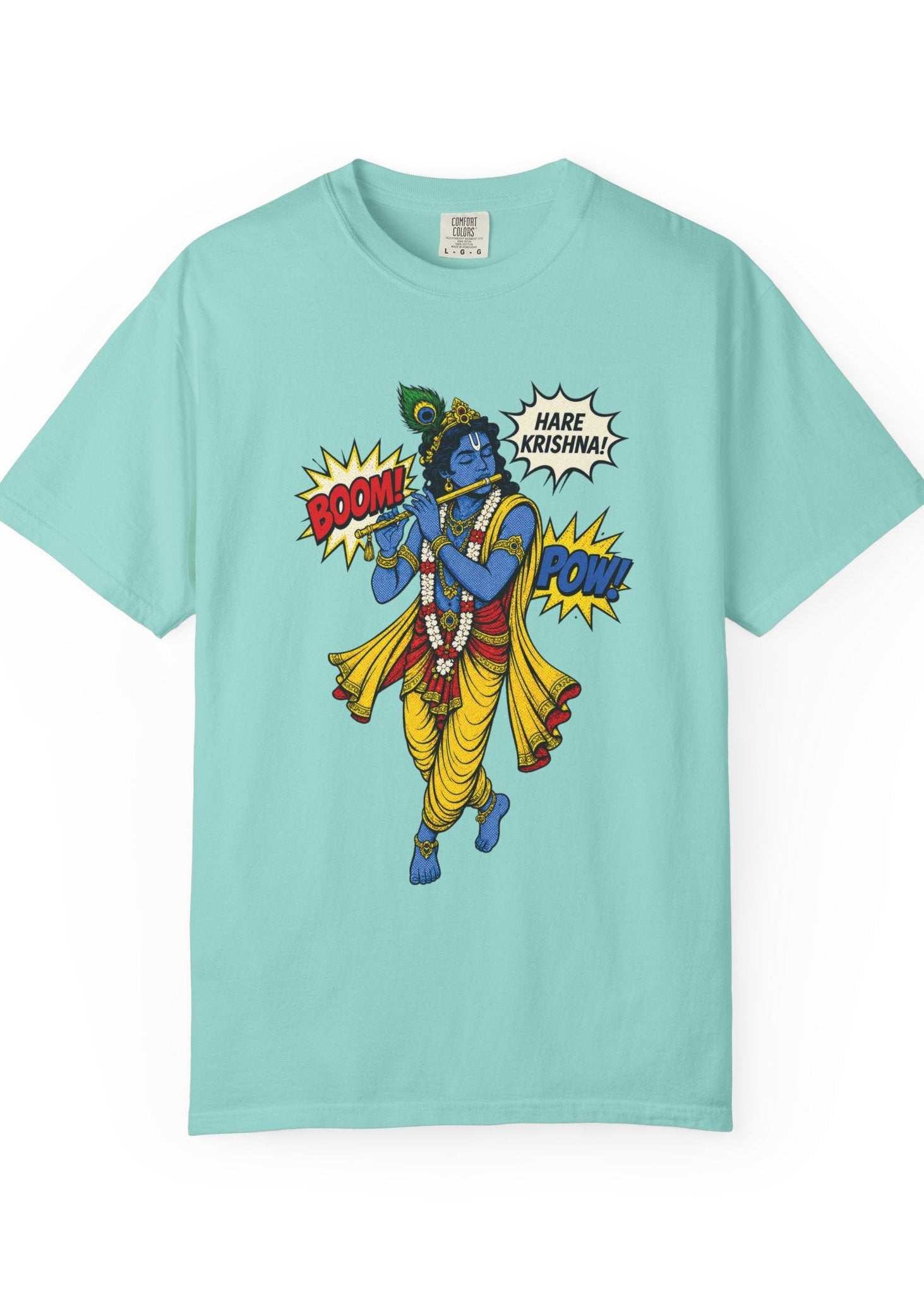 Krishna Pop Art Comic Book T-Shirt