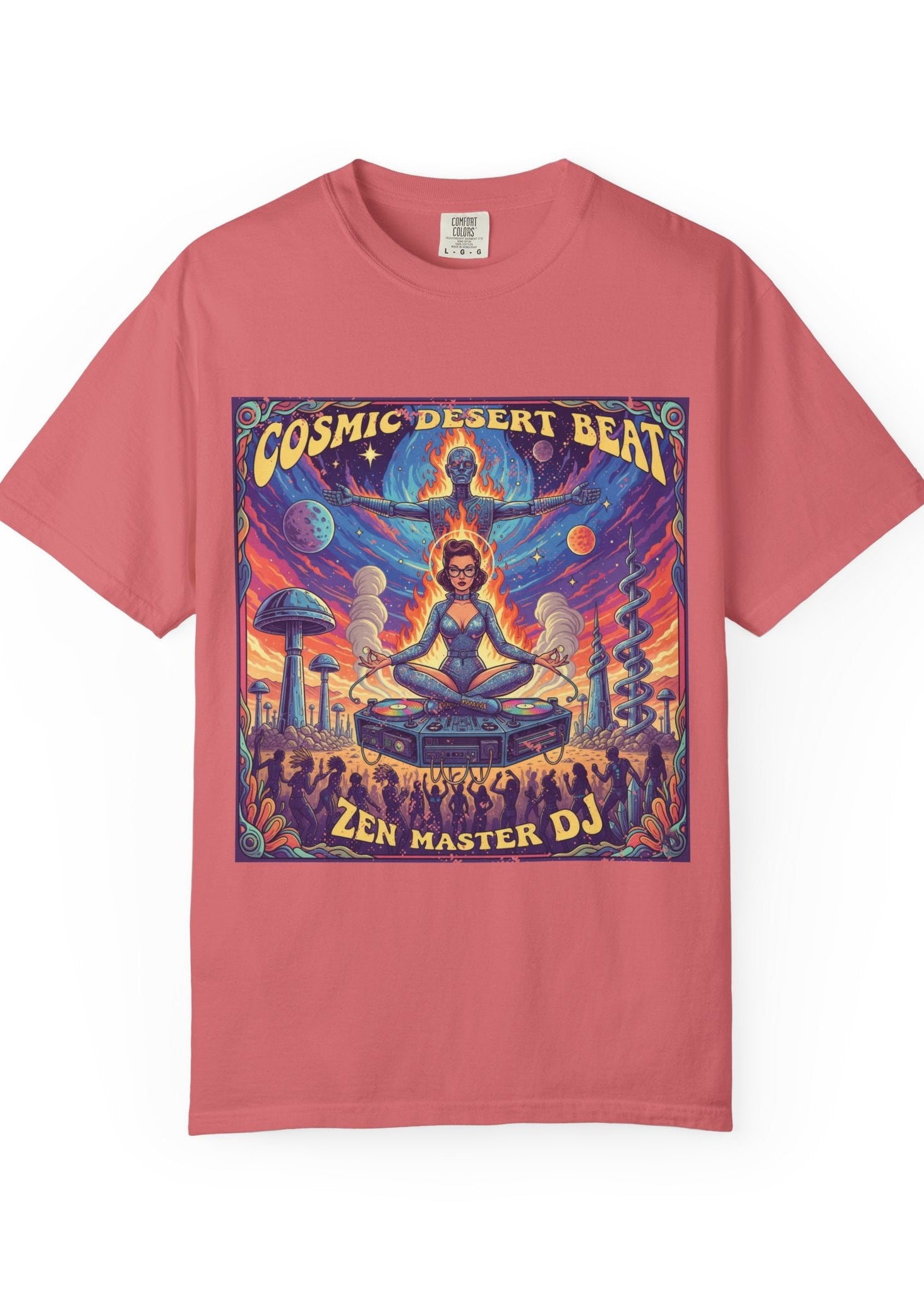 Pinup DJ Desert Rave T-Shirt