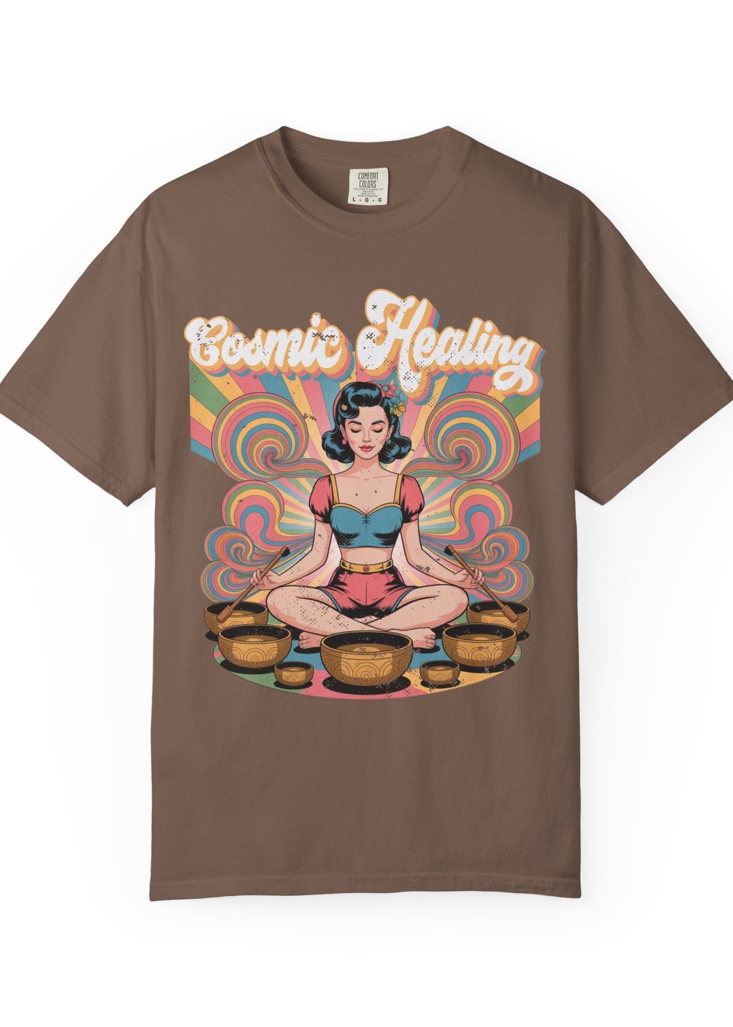 Cosmic Healing Sound Bowl Tee