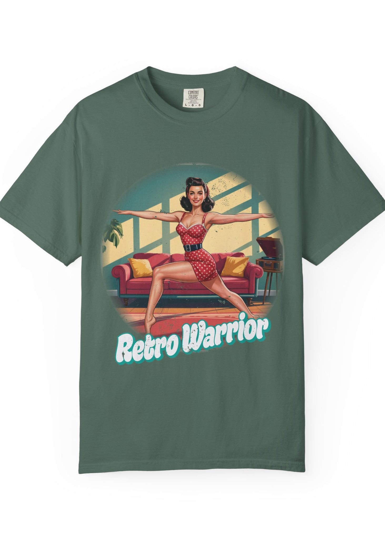 Retro Warrior Yoga T-Shirt