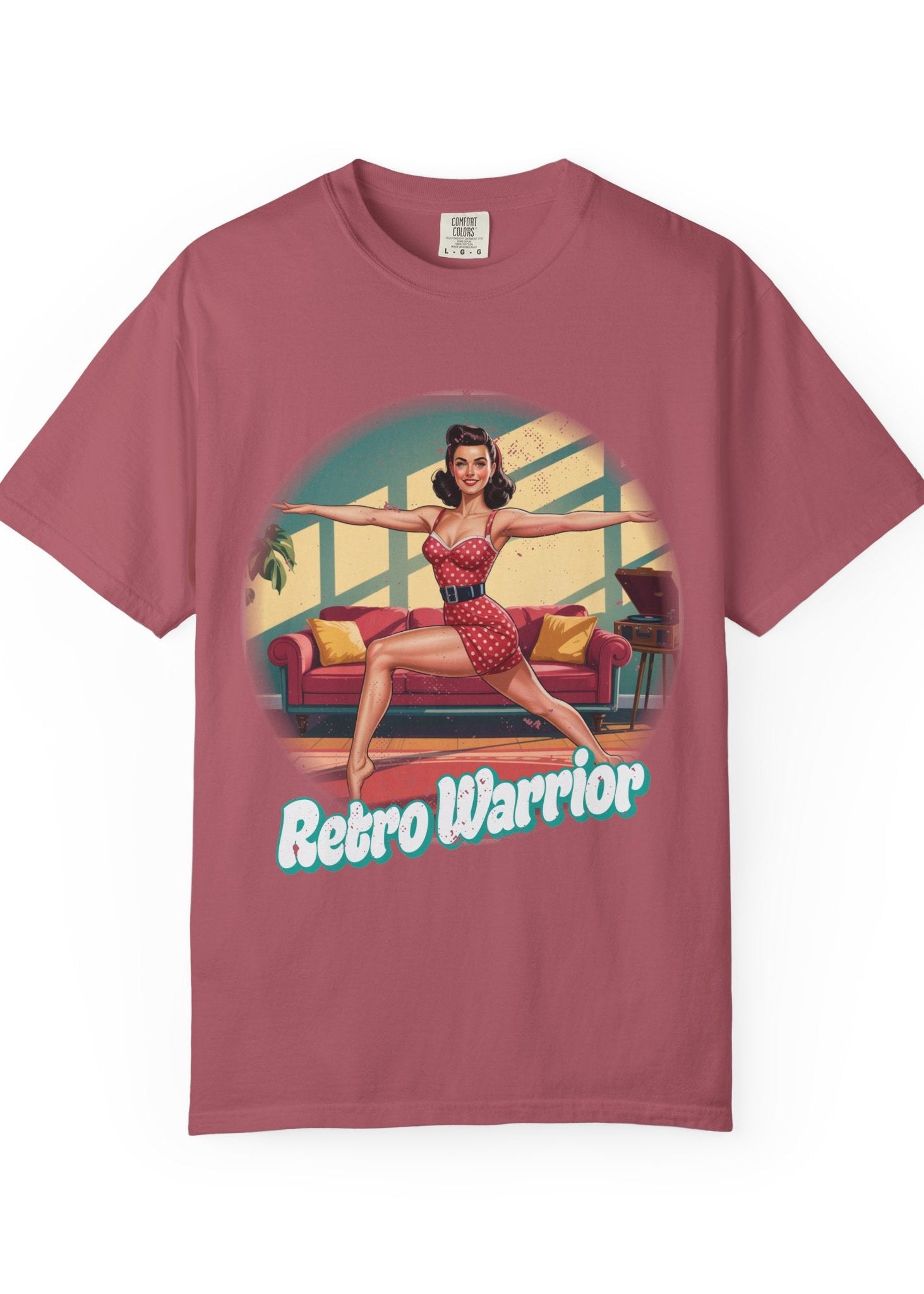 Retro Warrior Yoga T-Shirt