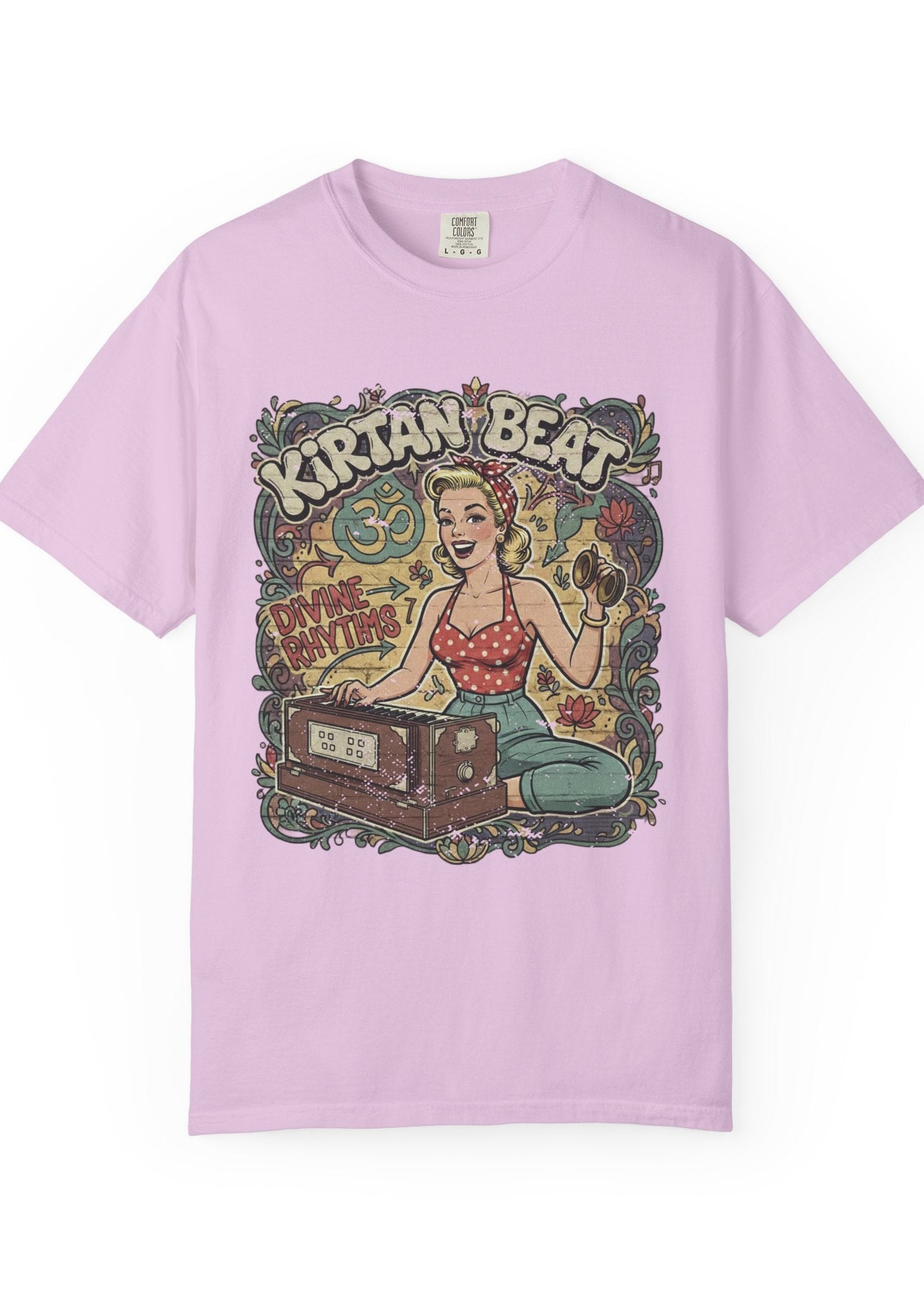 Kirtan Beat Retro Yoga T-Shirt