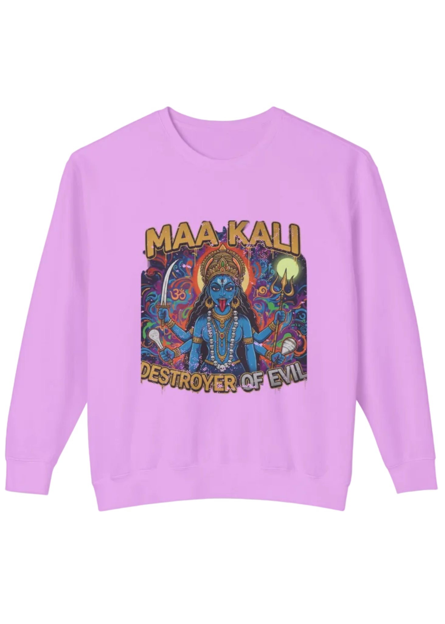 Maa Kali: Destroyer of Evil Graphic Sweatshirt