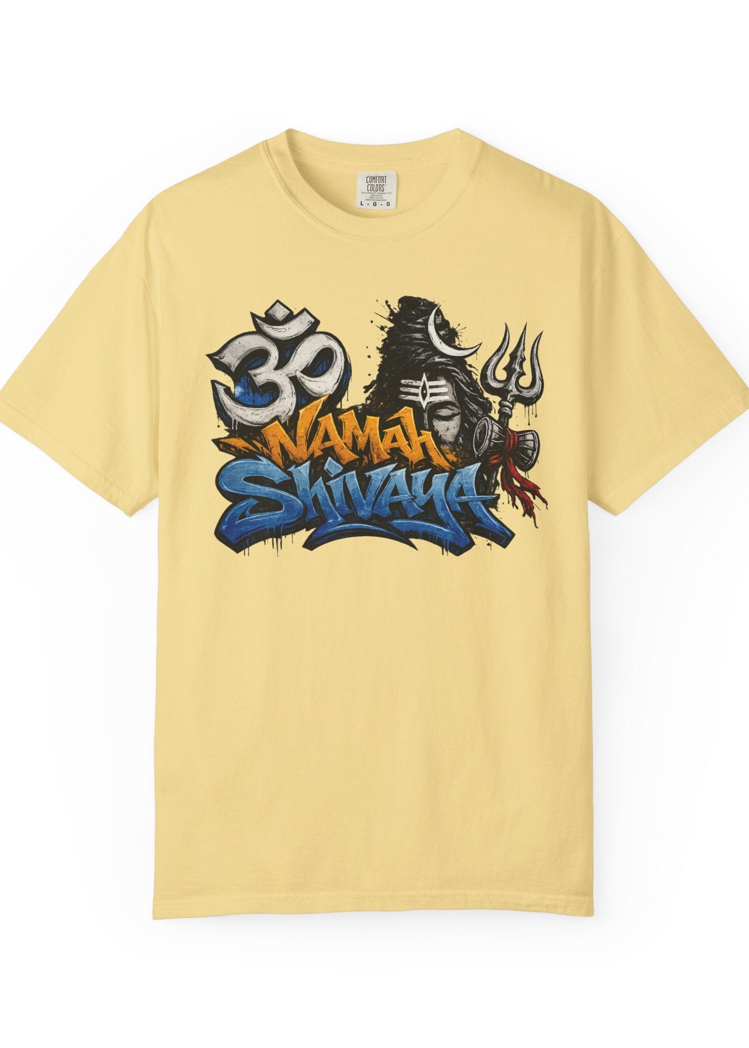 Om Namah Shivaya Graffiti Tee
