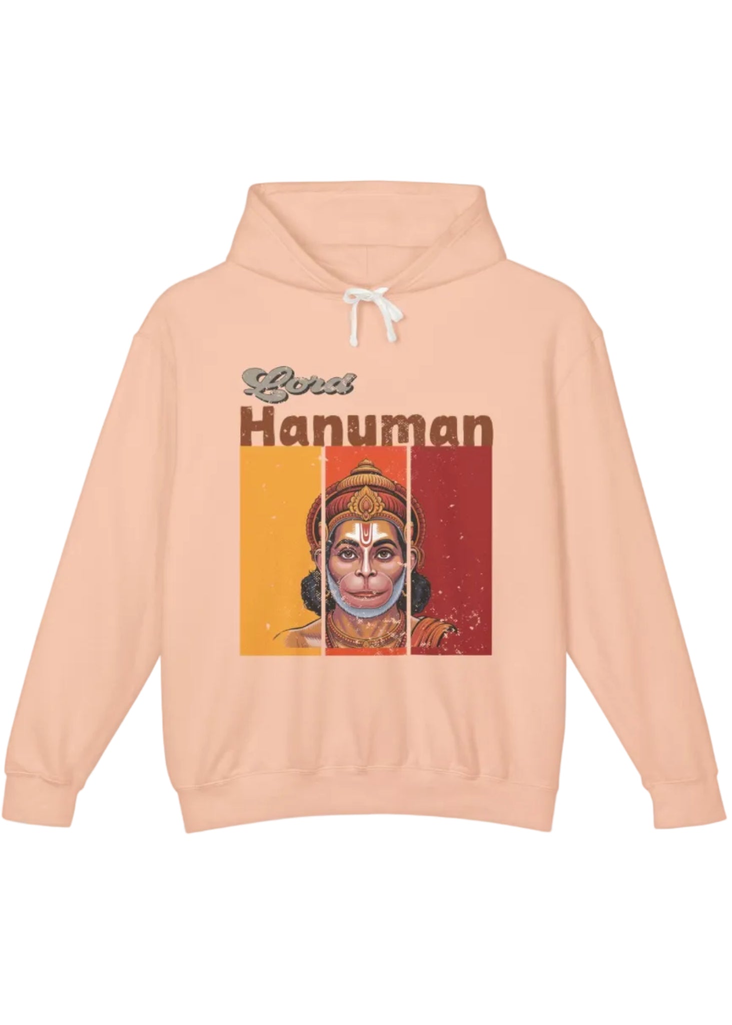 Vintage Hanuman Devotion Hoodie