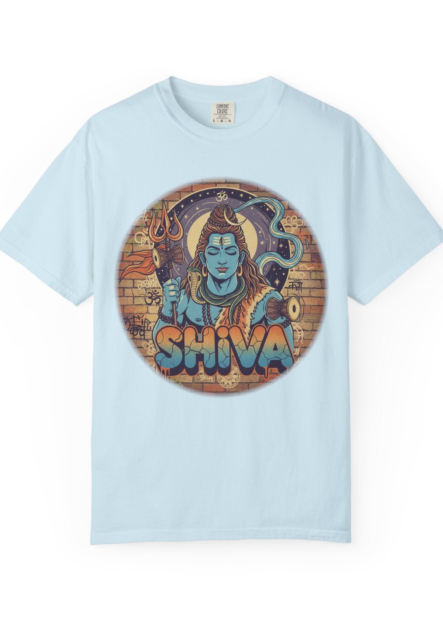 Lord Shiva Graffiti Streetwear Tee