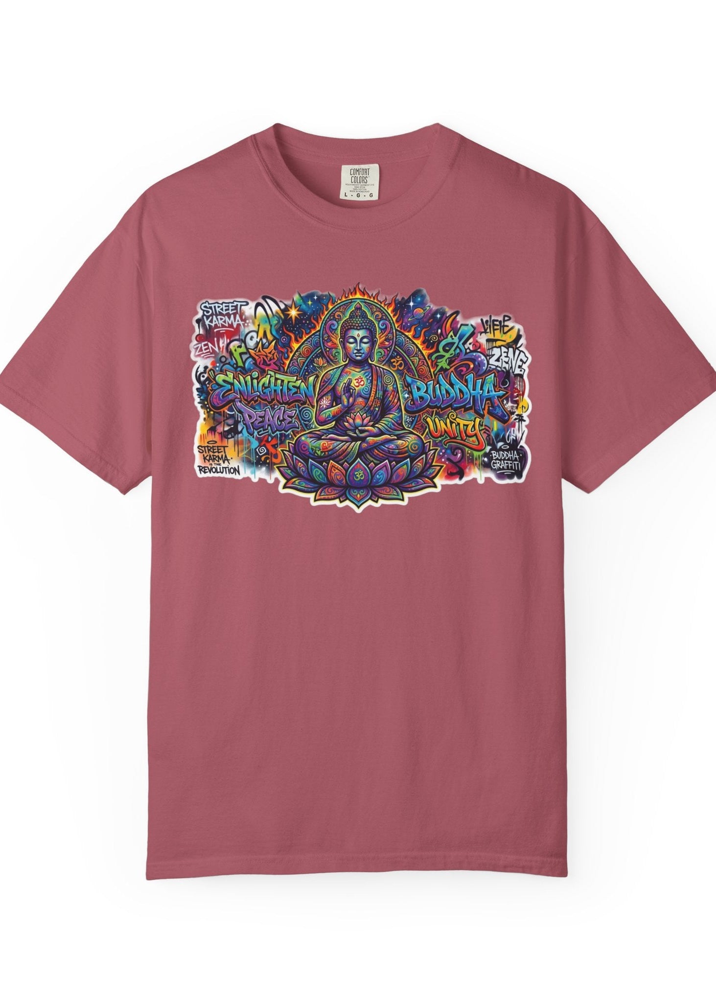 Graffiti Buddha Street Art T-Shirt