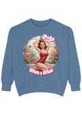 Retro Pin-Up Yoga Crewneck