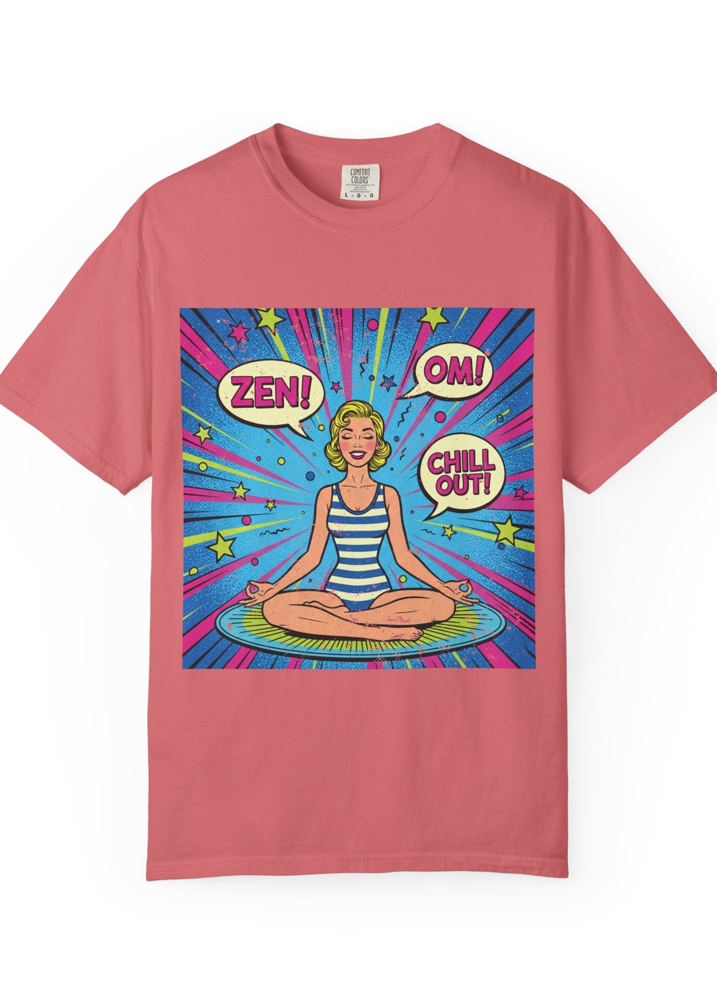 Vintage Zen Pop Art T-Shirt