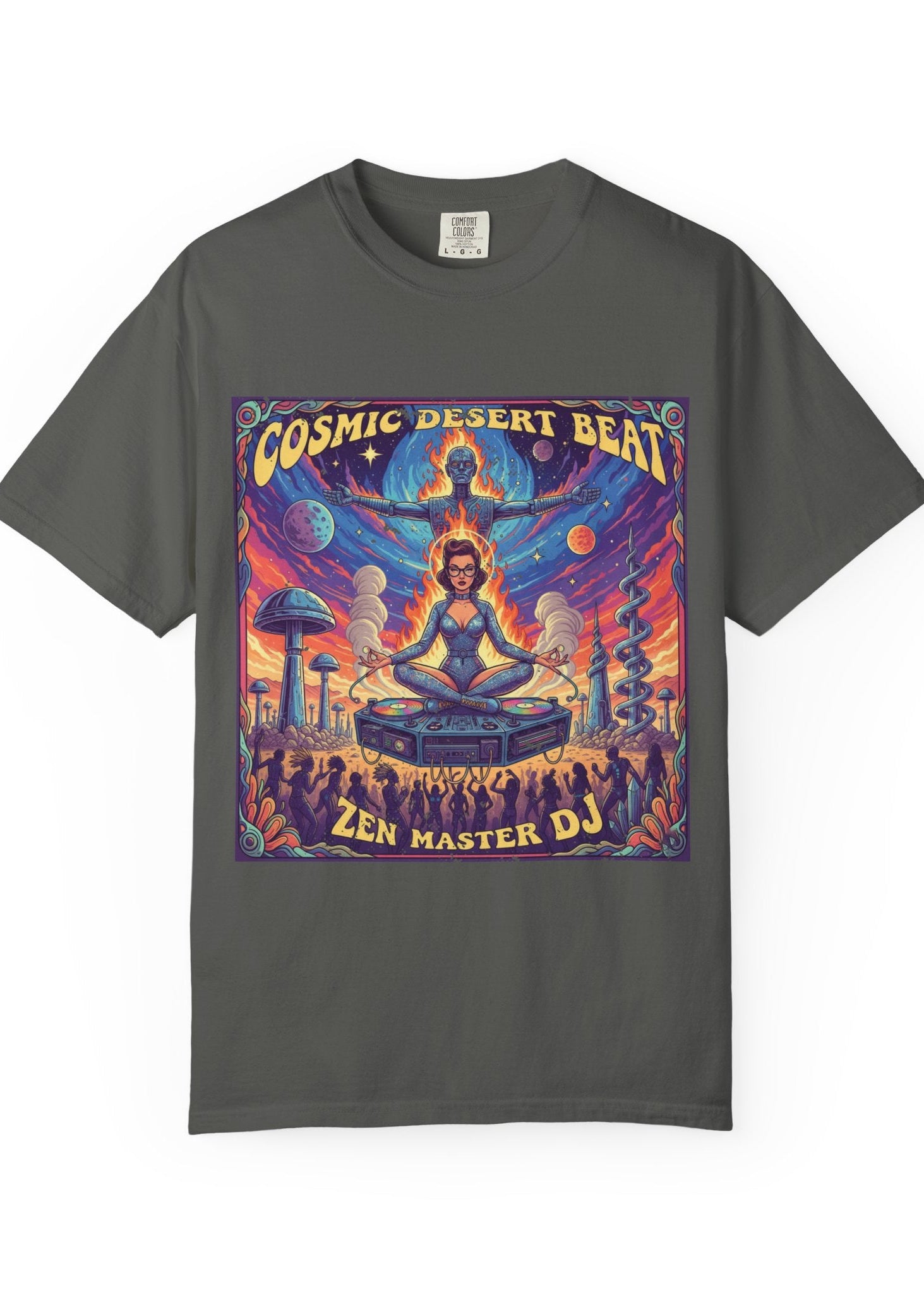 Pinup DJ Desert Rave T-Shirt