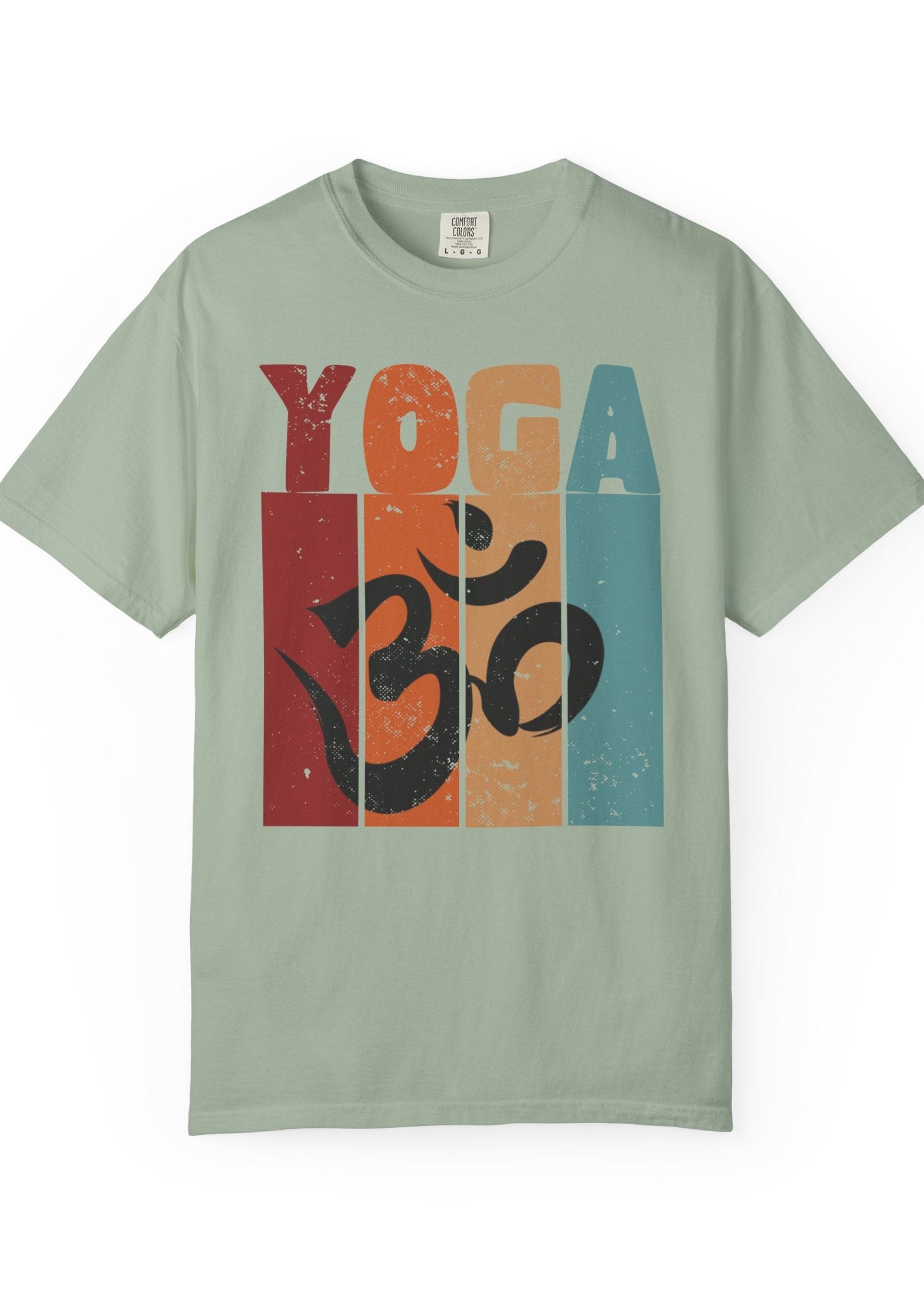 Retro Yoga Om T-Shirt