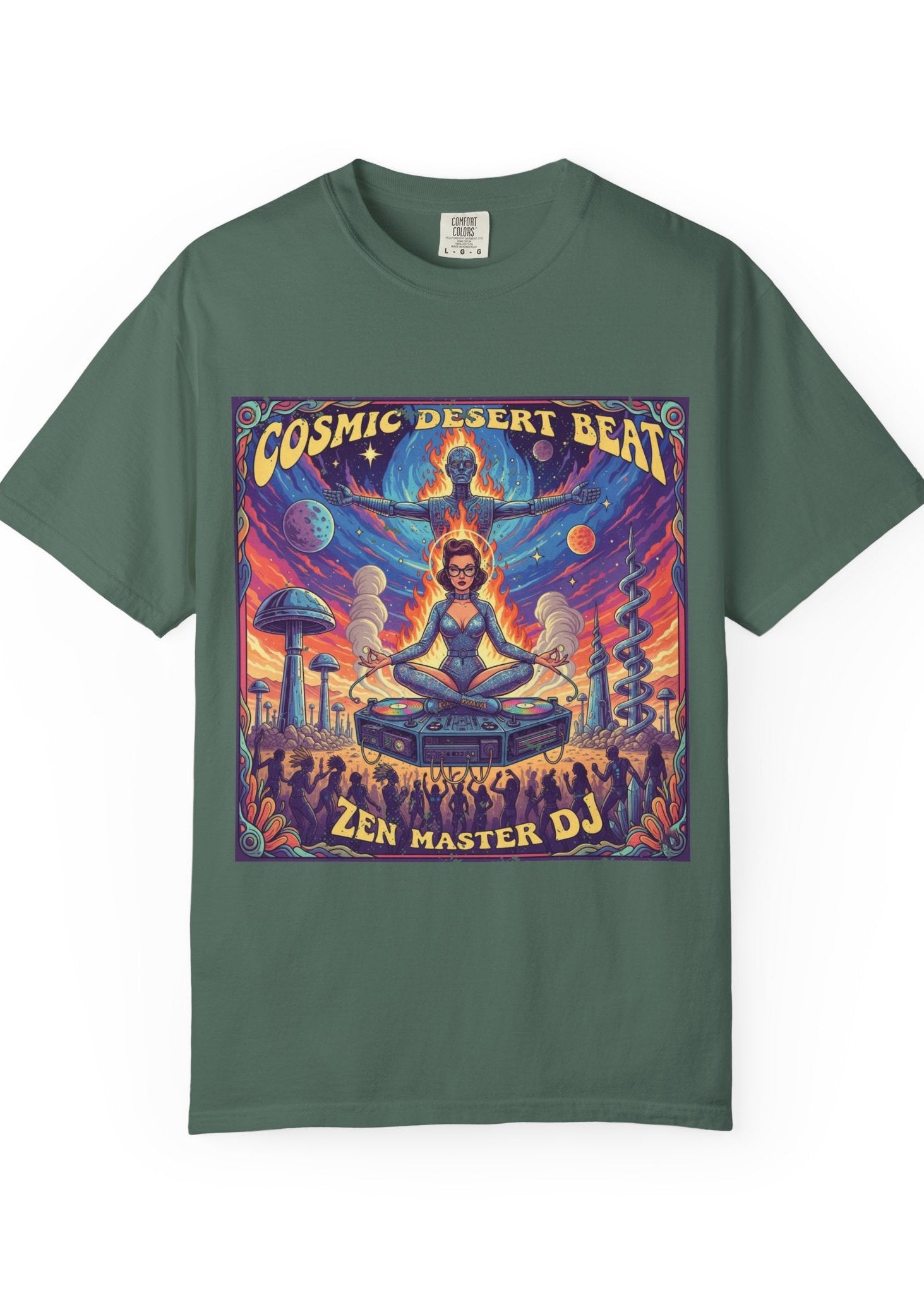 Pinup DJ Desert Rave T-Shirt