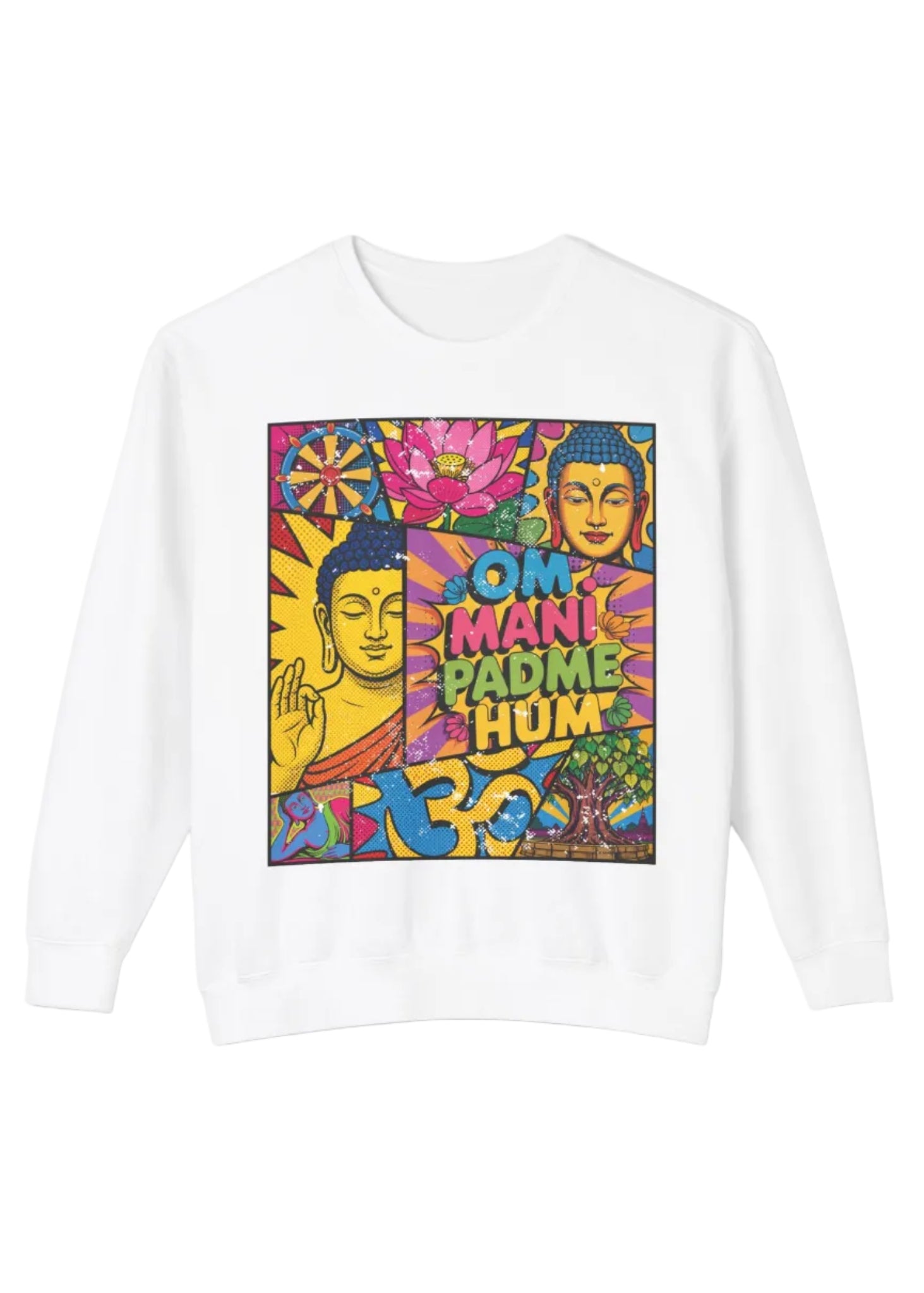 Pop Art Buddha Sweatshirt