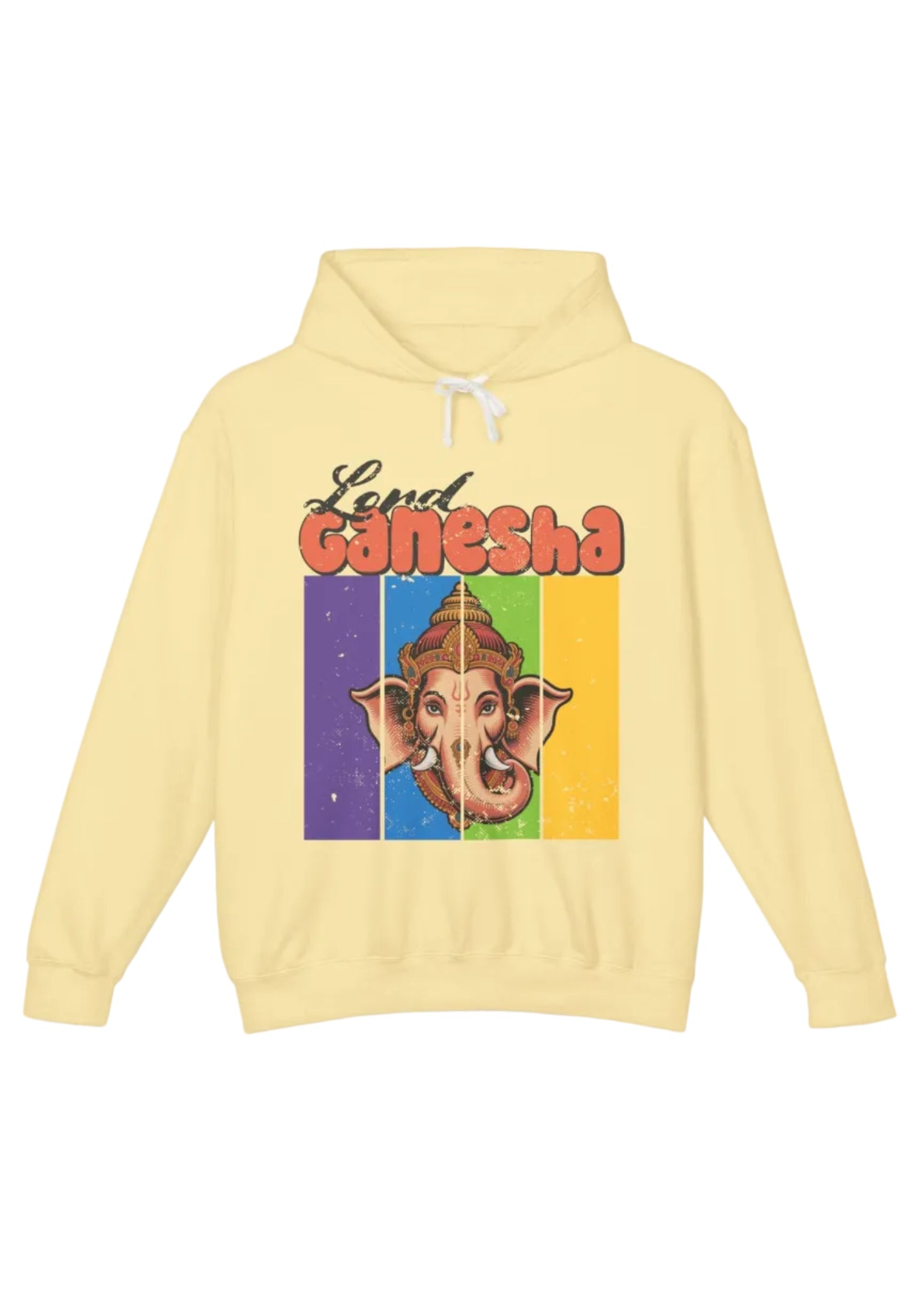 Retro Lord Ganesha Hoodie