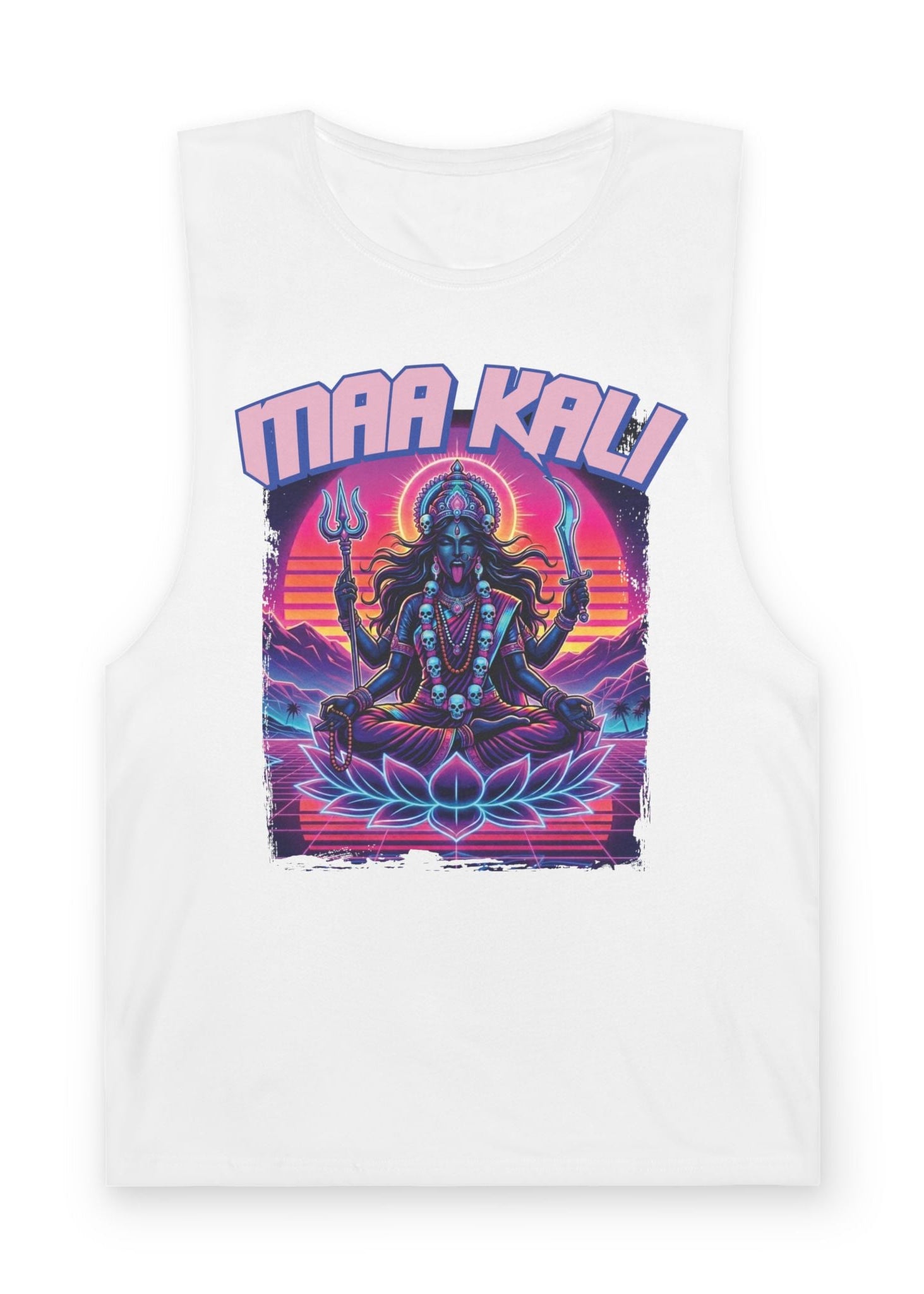 Maa Kali Synthwave Tank Top