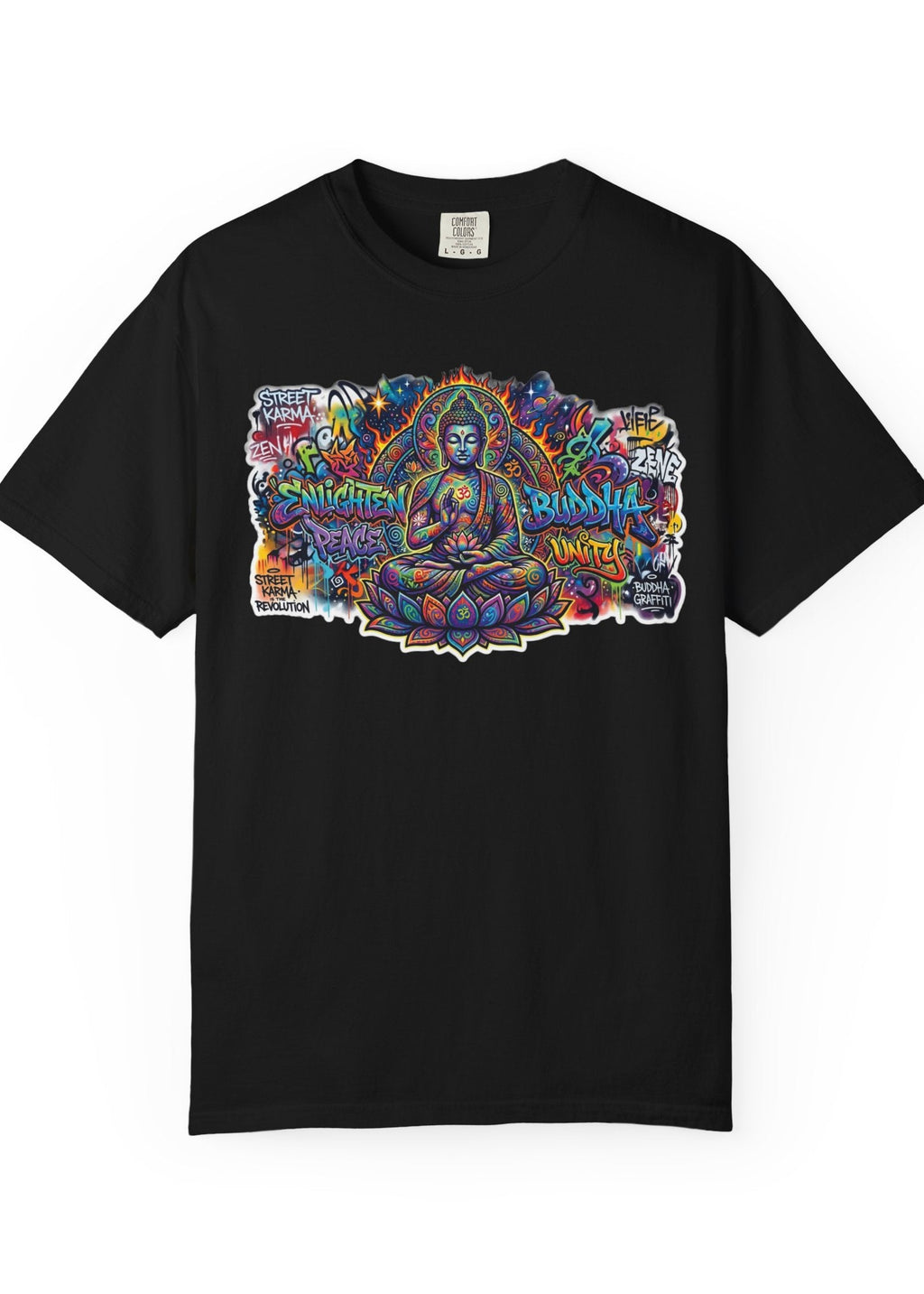 Graffiti Buddha Street Art T-Shirt