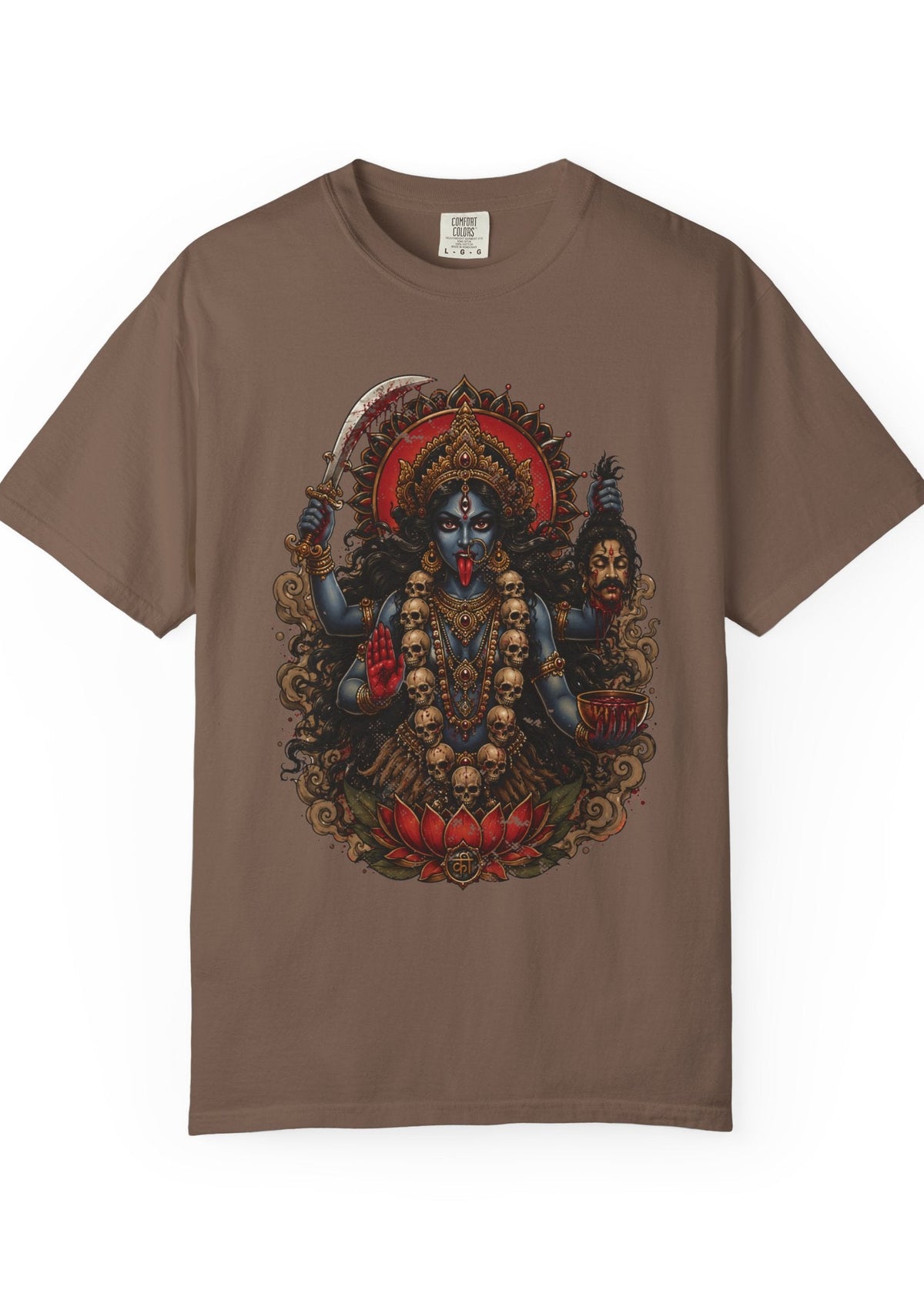 Maa Kali Neo Traditional Tattoo T-Shirt
