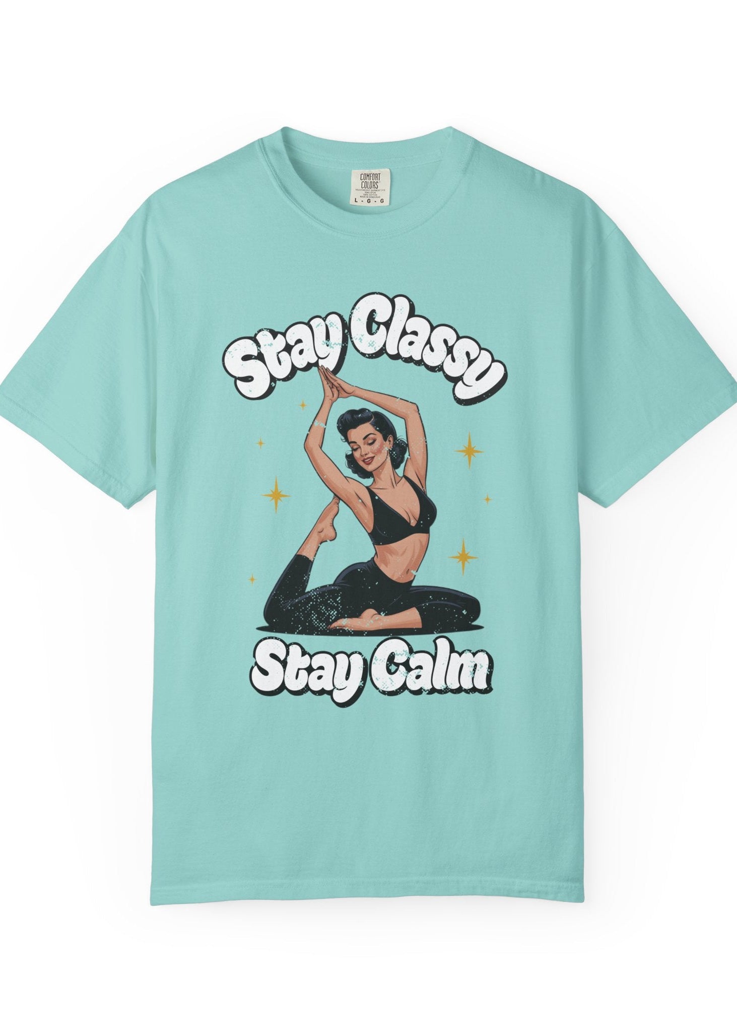 Retro Pinup Yoga T-Shirt