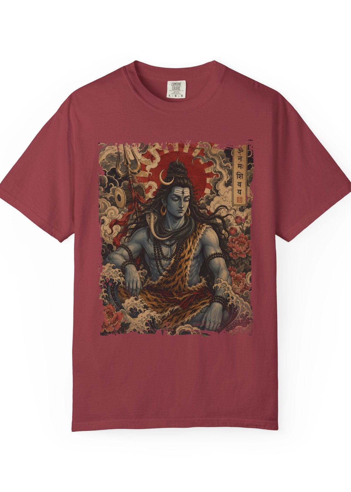 Lord Shiva Japanese Tattoo T-Shirt