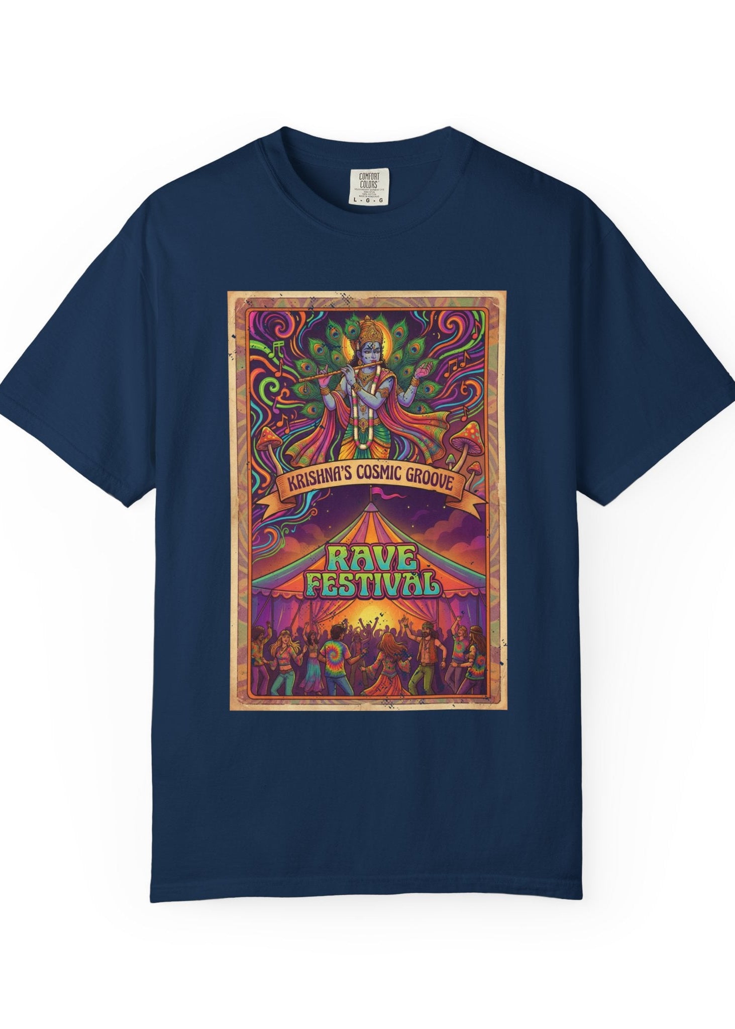 Cosmic Krishna T-Shirt
