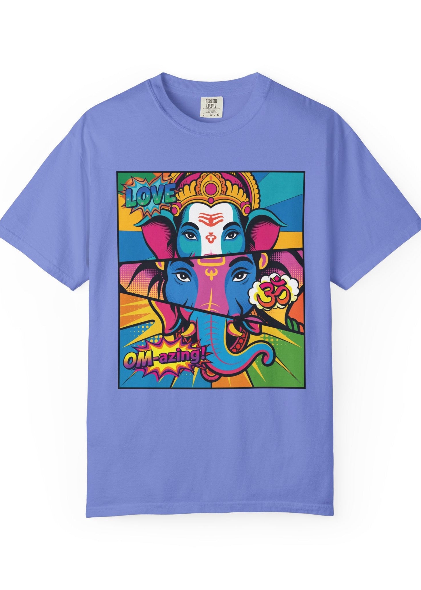 Pop Art Lord Ganesha “OM-azing” T-Shirt