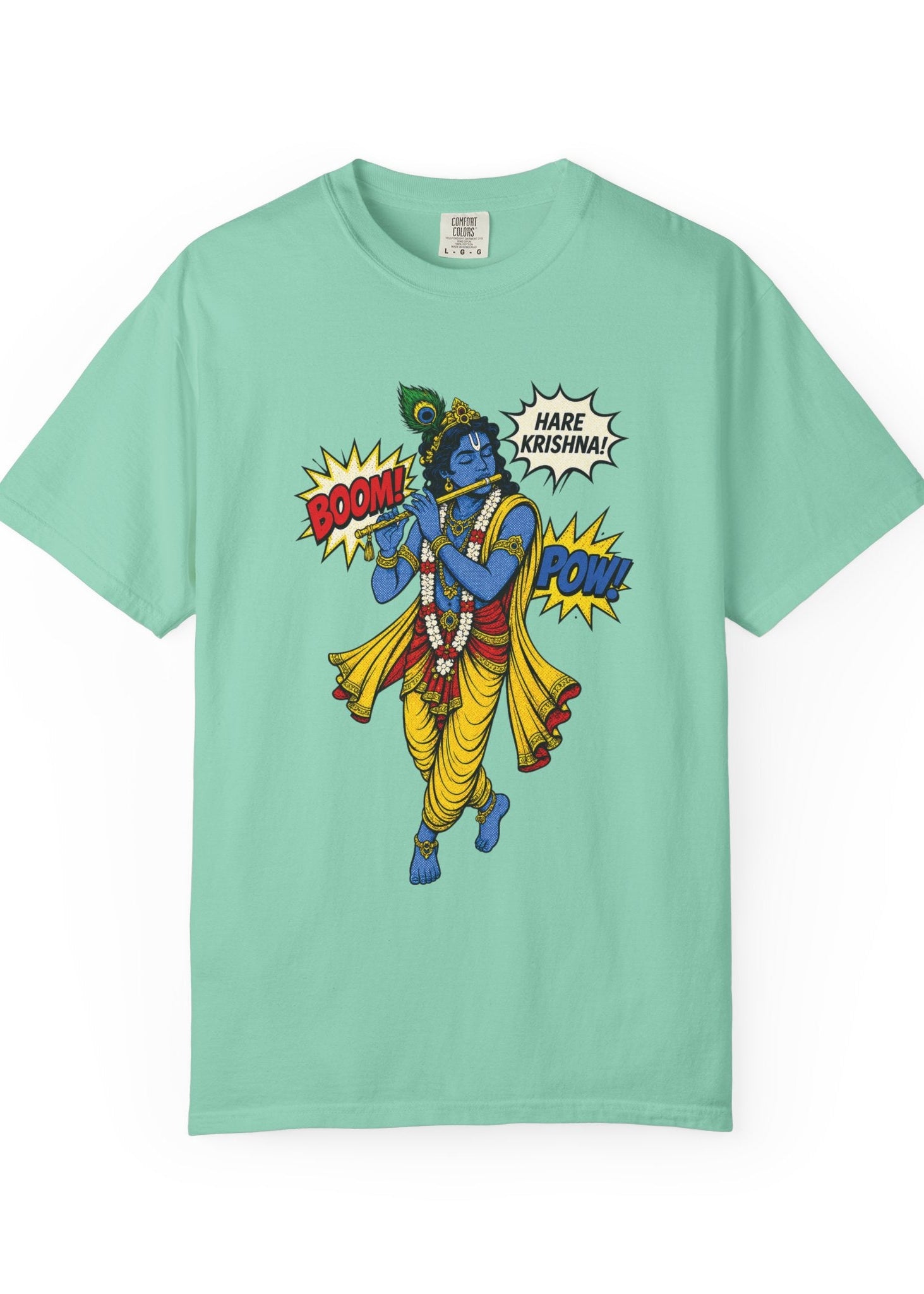 Krishna Pop Art Comic Book T-Shirt