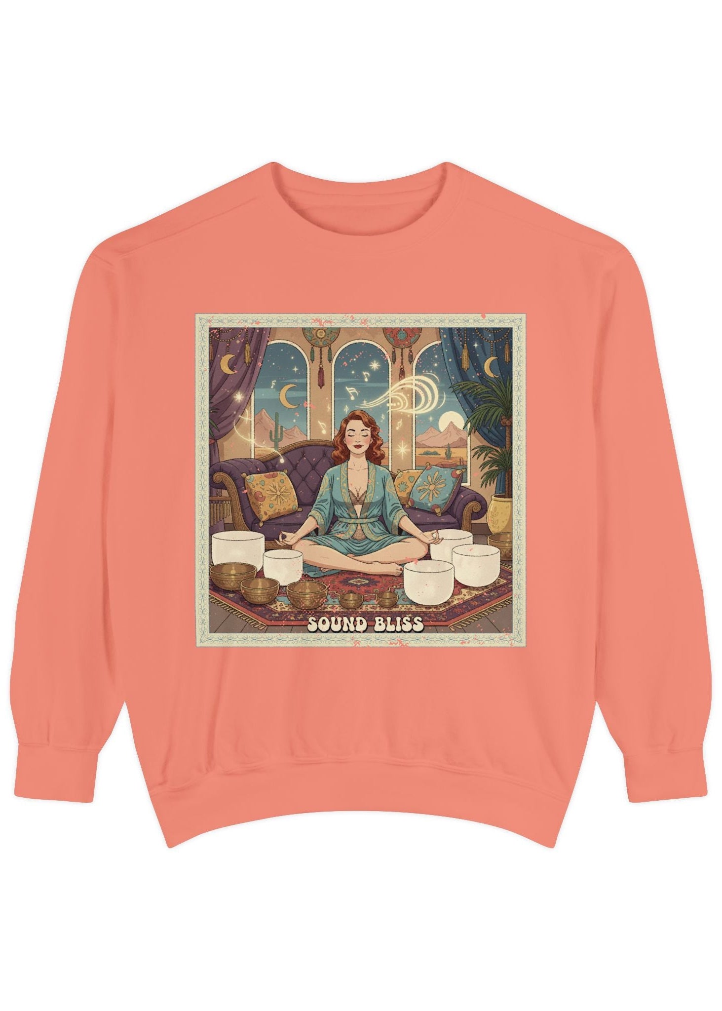 Retro Sound Healing Pullover