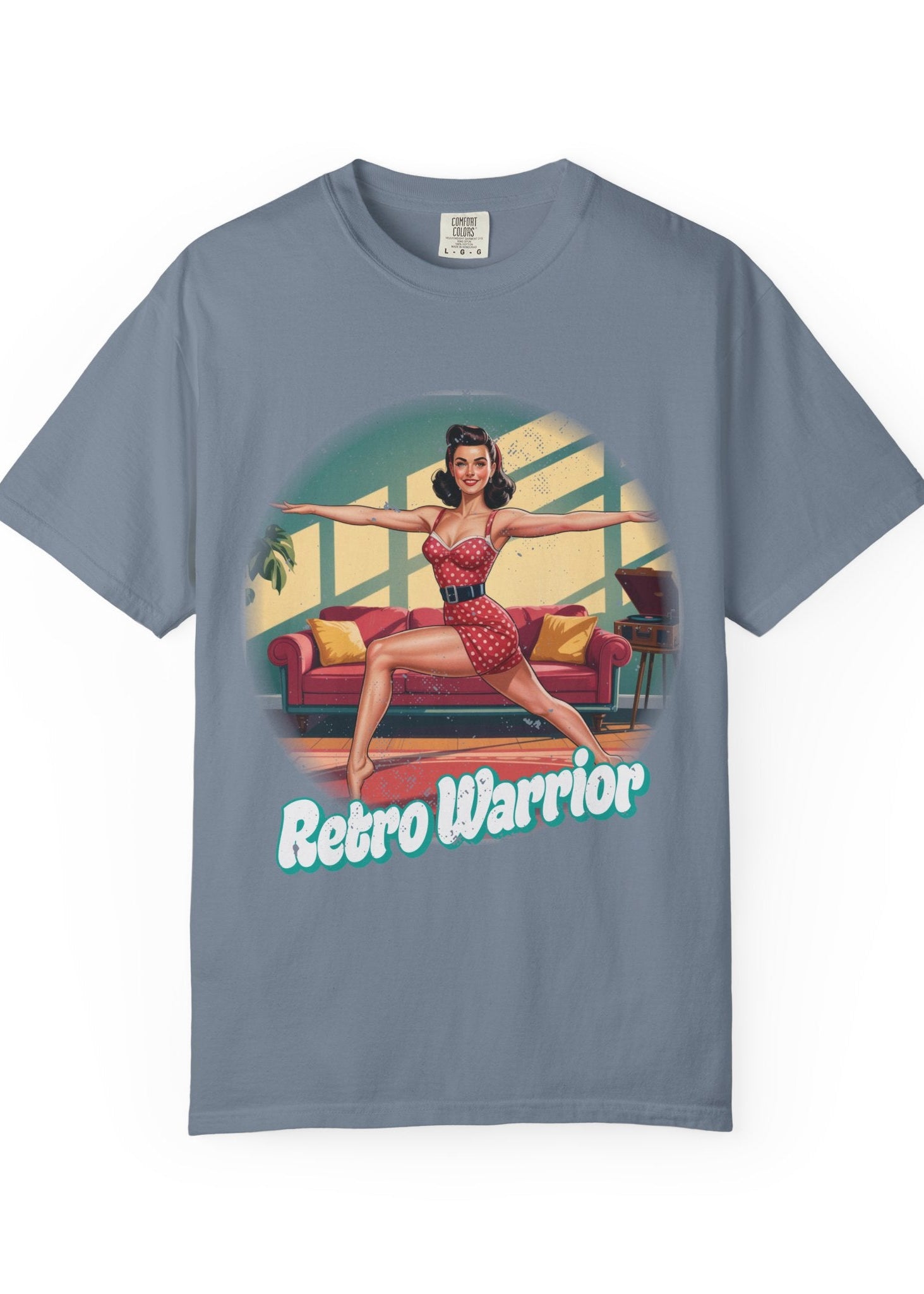 Retro Warrior Yoga T-Shirt