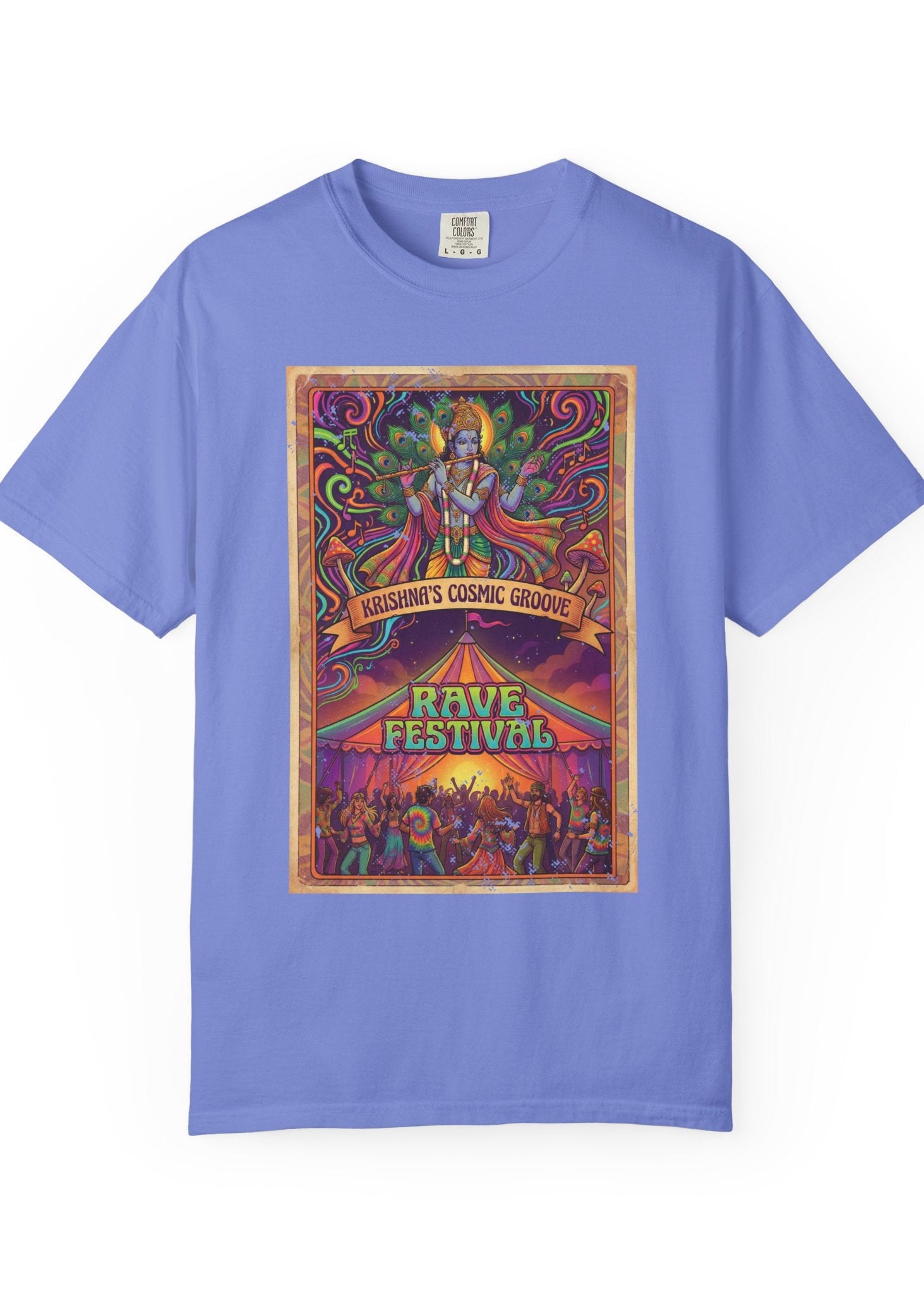 Cosmic Krishna T-Shirt